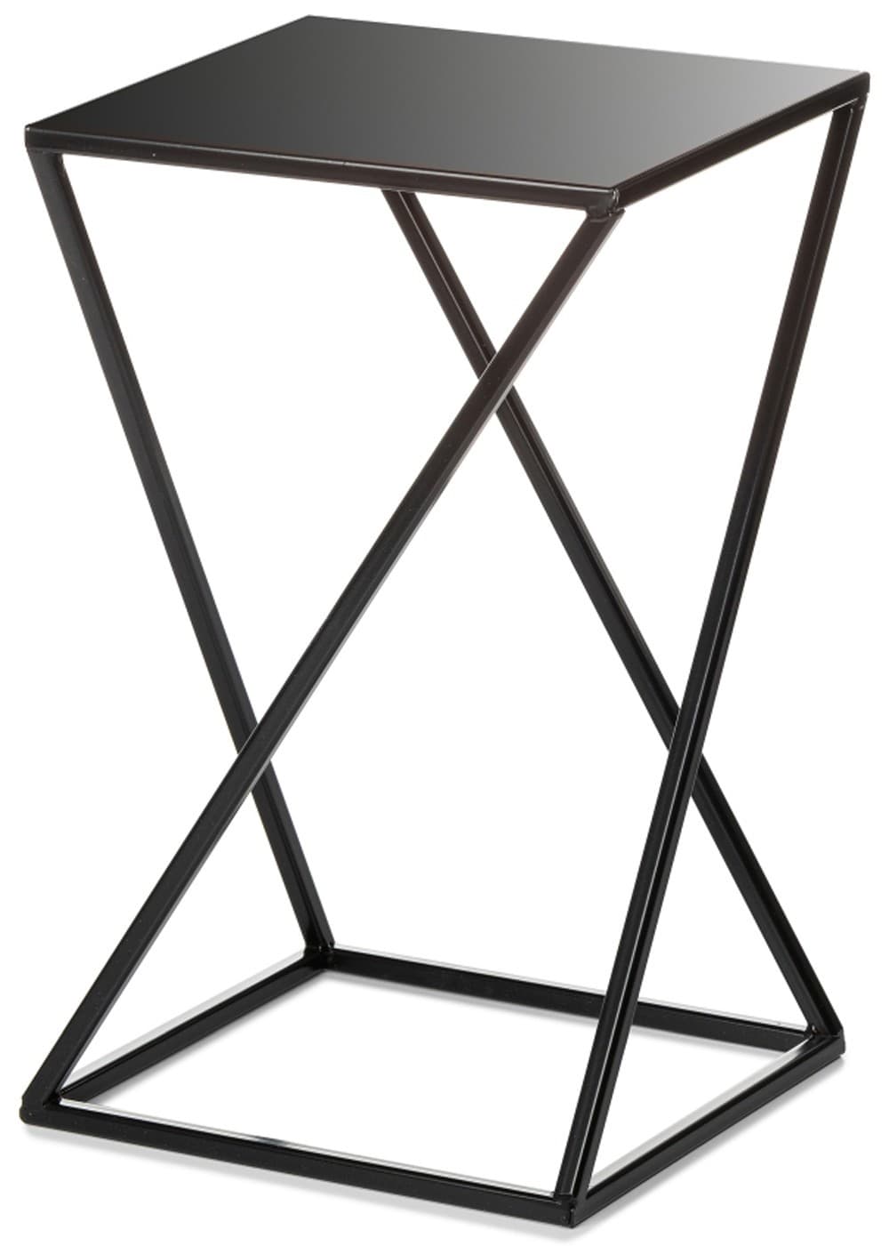

Kwietnik nowoczesny stojak na kwiaty 40 cm czarny
