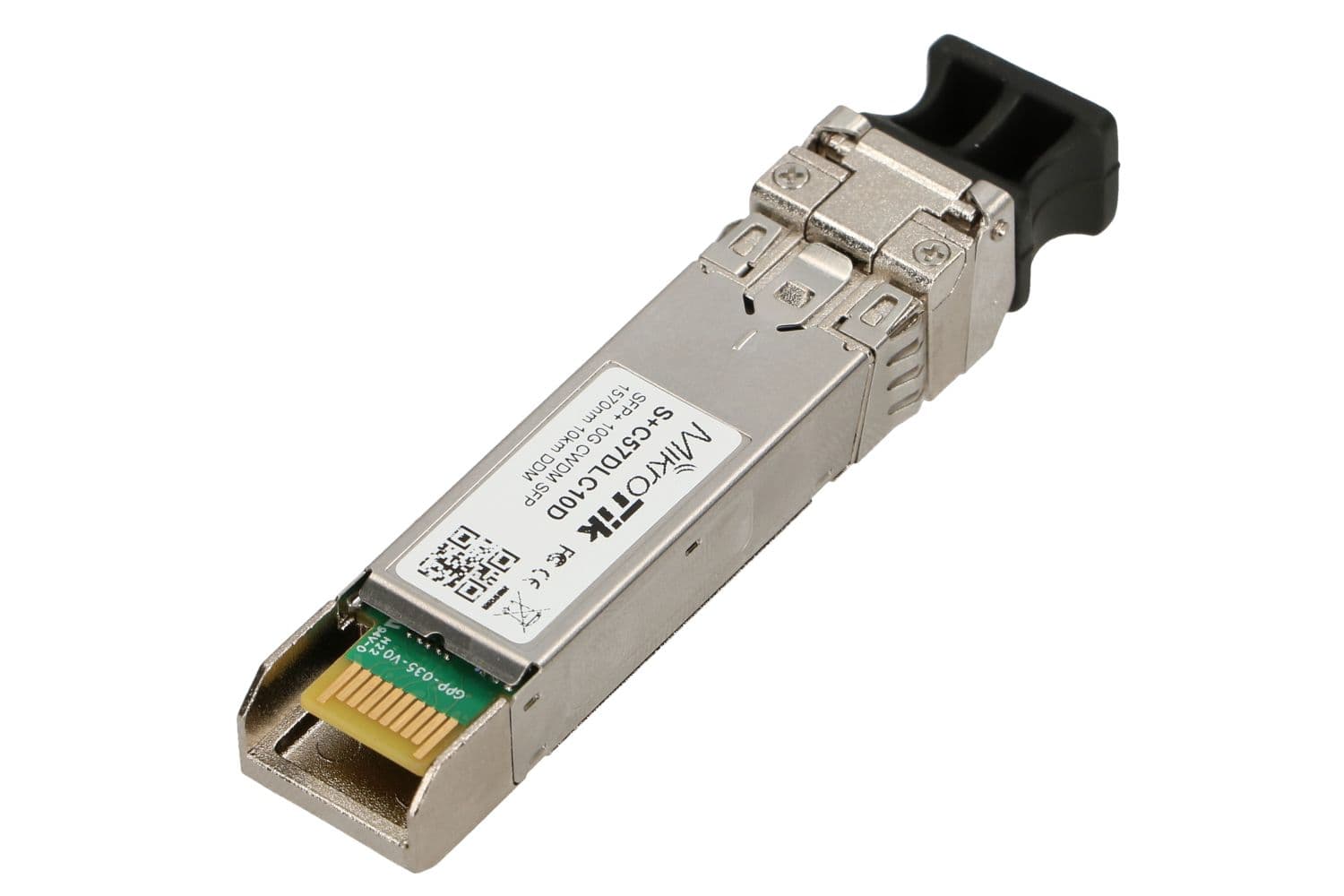 

MIKROTIK S+C57DLC10D SFP+ CWDM MODULE 10G SM 10KM 1570NM DUAL LC-CONNECTOR DDM