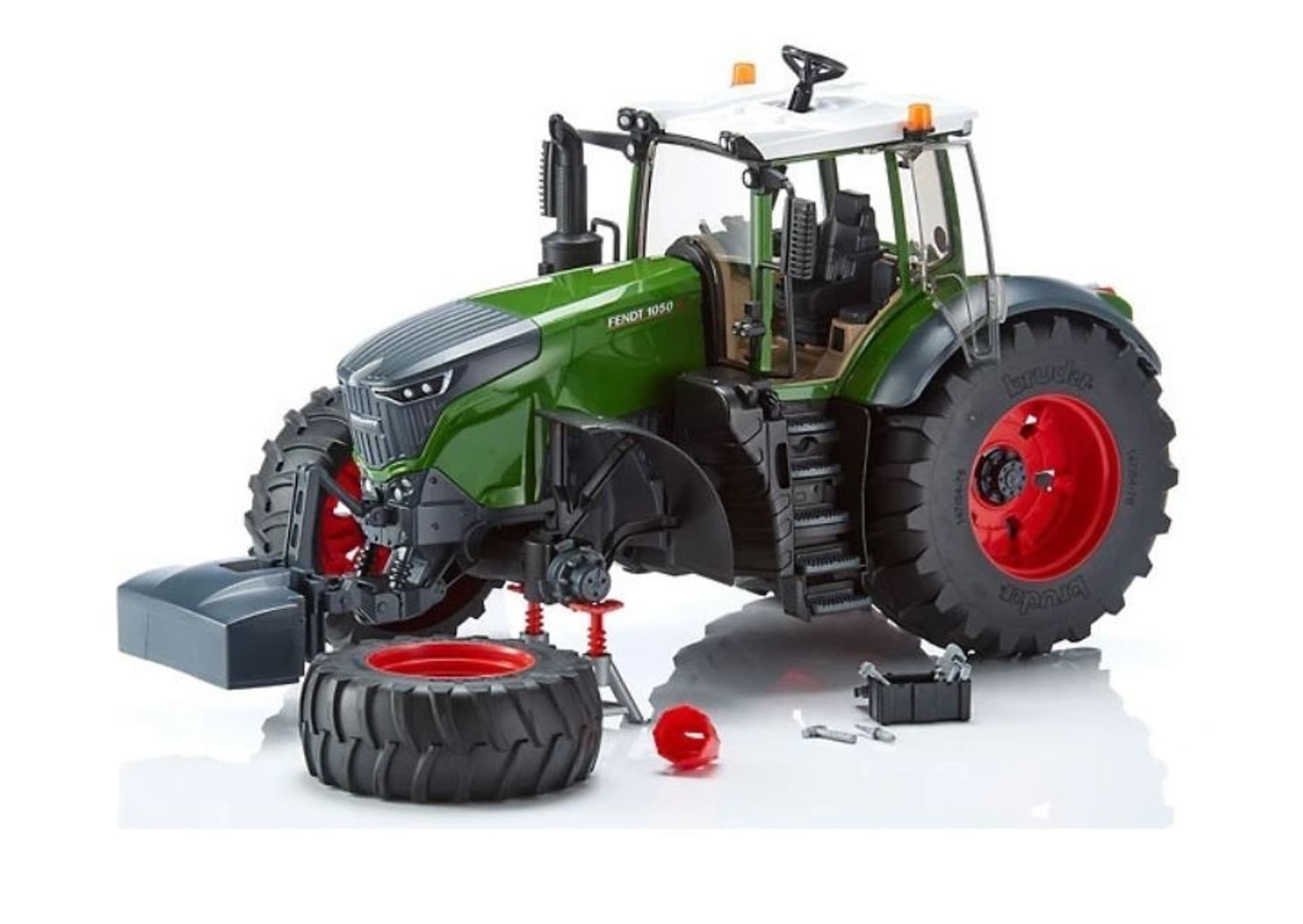 

Pojazd Traktor Fendt 105 0 Vario z figurką mechanika