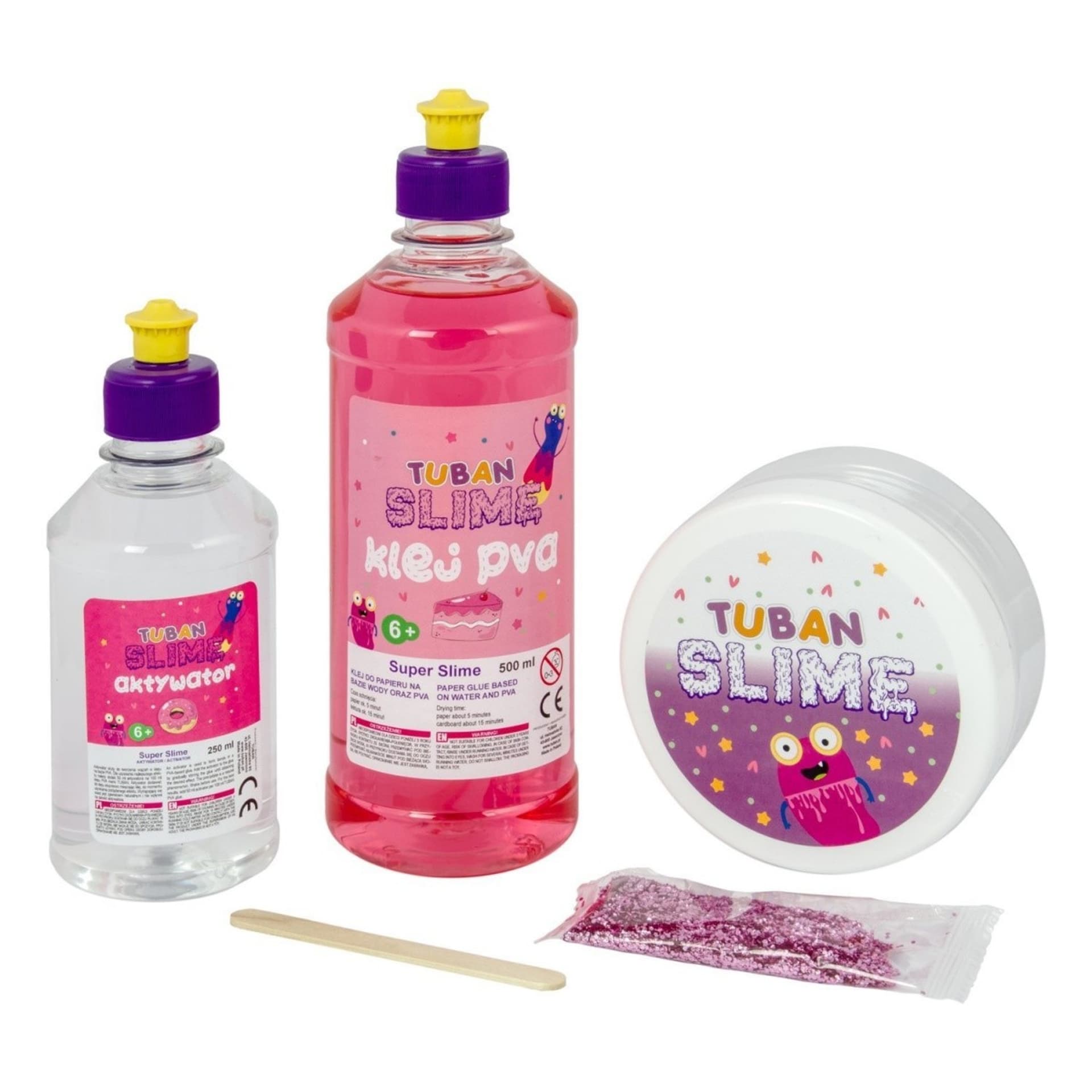 

Masa plastyczna Zestaw super slime -Ciastko XL