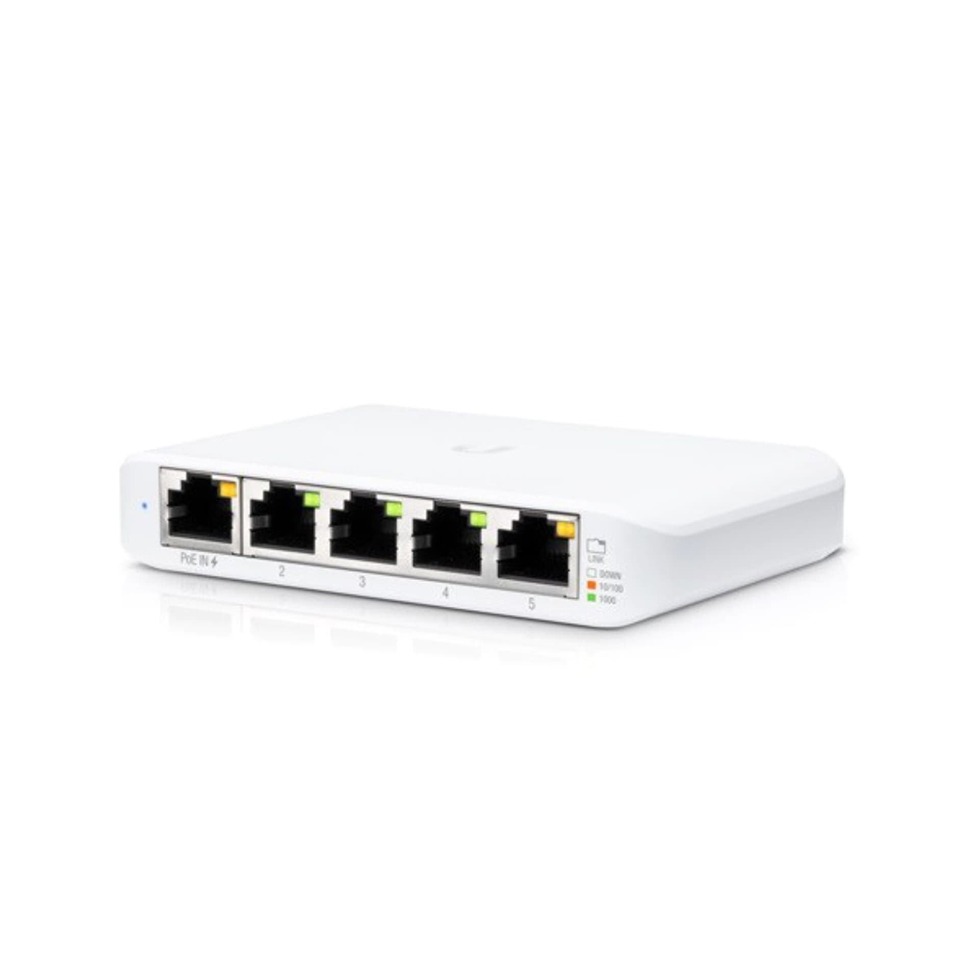 

UBIQUITI USW Flex Mini 5x GbE managed Switch PoE In 802.3af/at or 5V. 1A USB-C