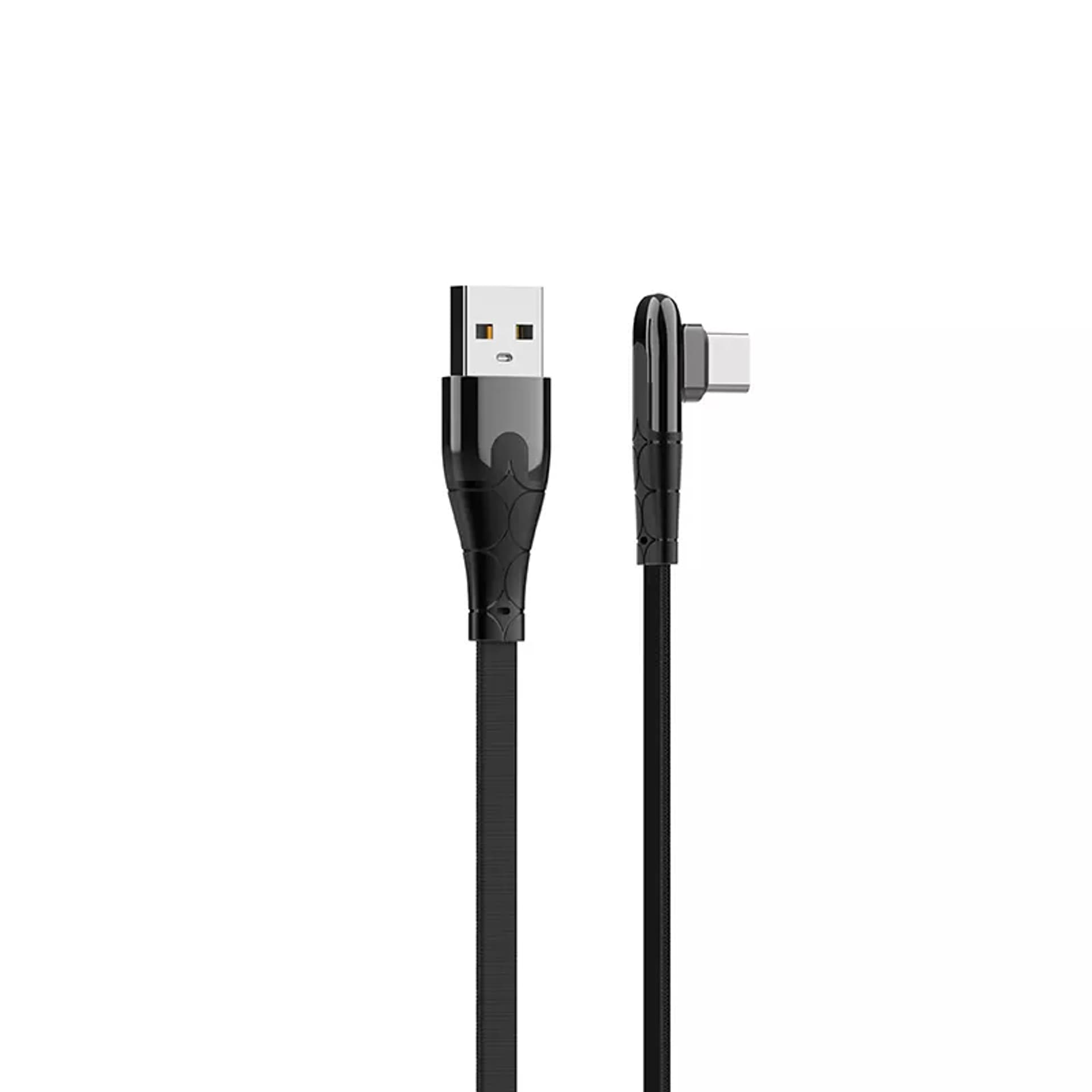 

Kabel USB-A - microUSB LDNIO kątowy 90st 1m LS581M