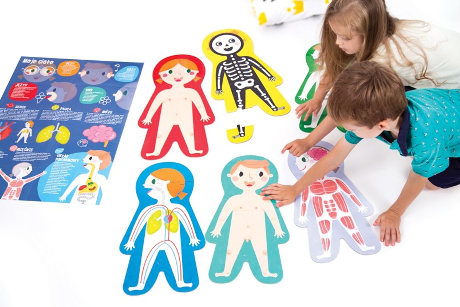 

Puzzle Duuuże - Moje ciało
