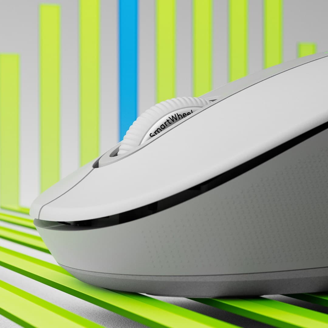 

Mysz Logitech M650 L White