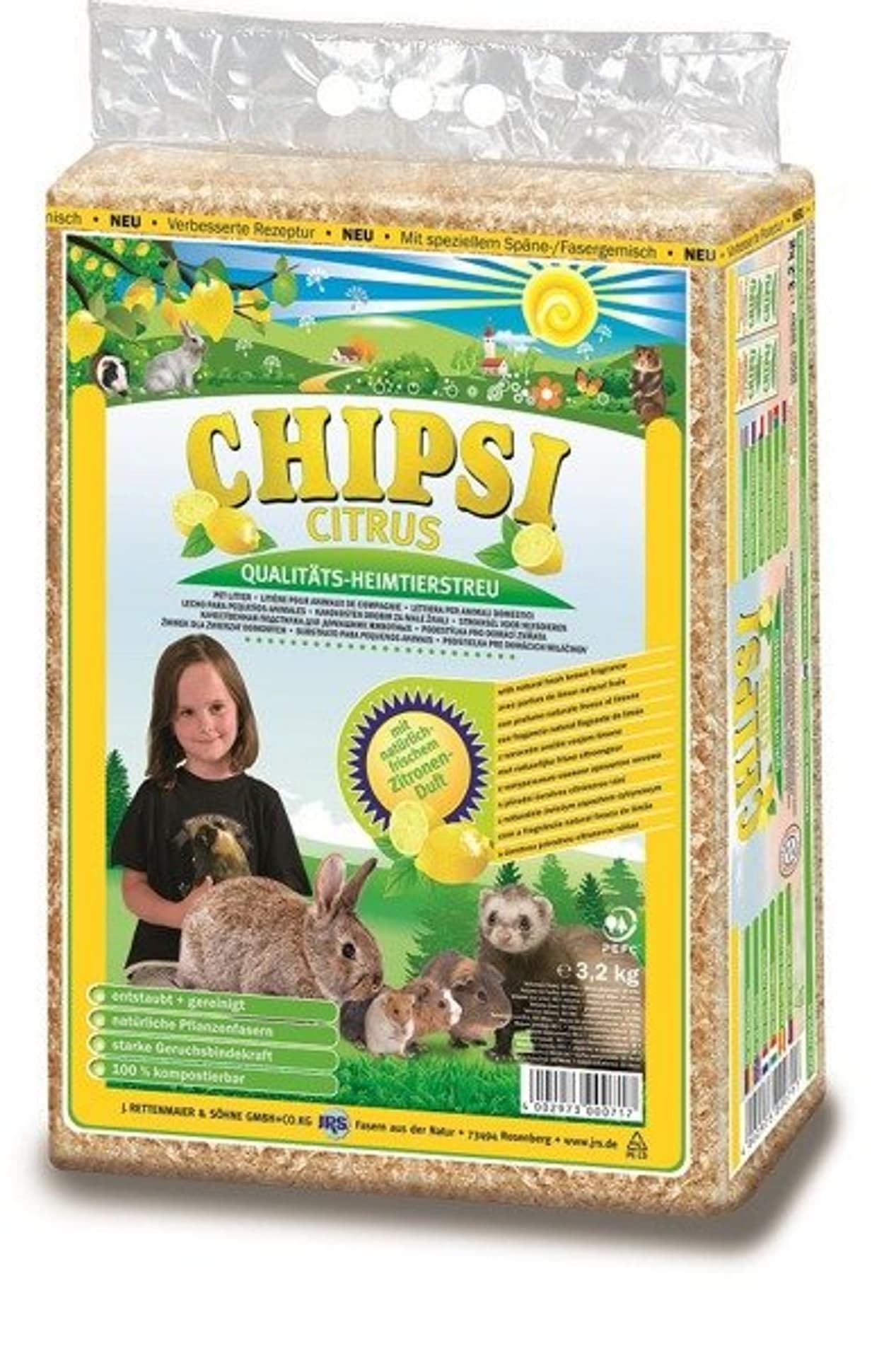 

Chipsi Citrus Multi ściółka 60L Cat"s Best