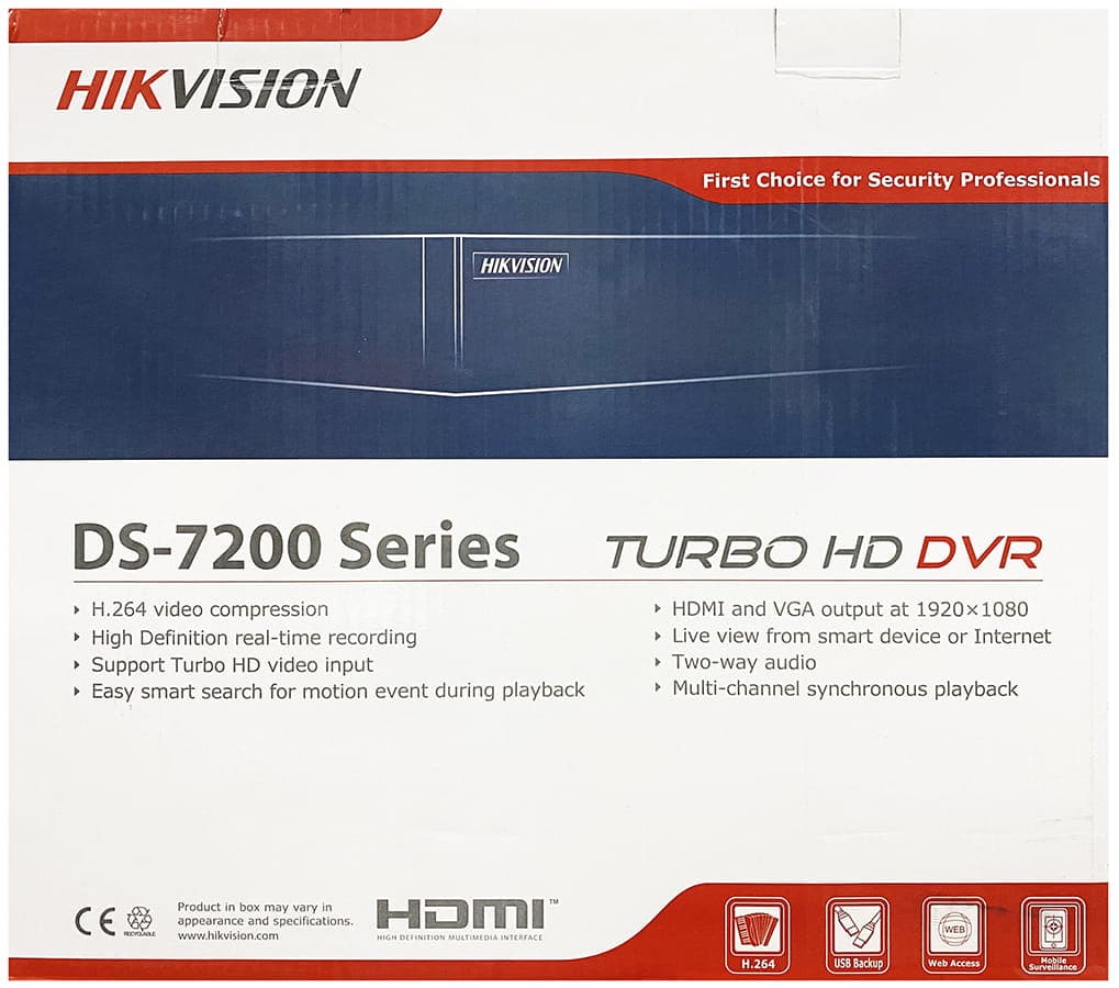 

Hikvision DS-7208HUHI-F2/N Rejestrator HD-TVI 8kan