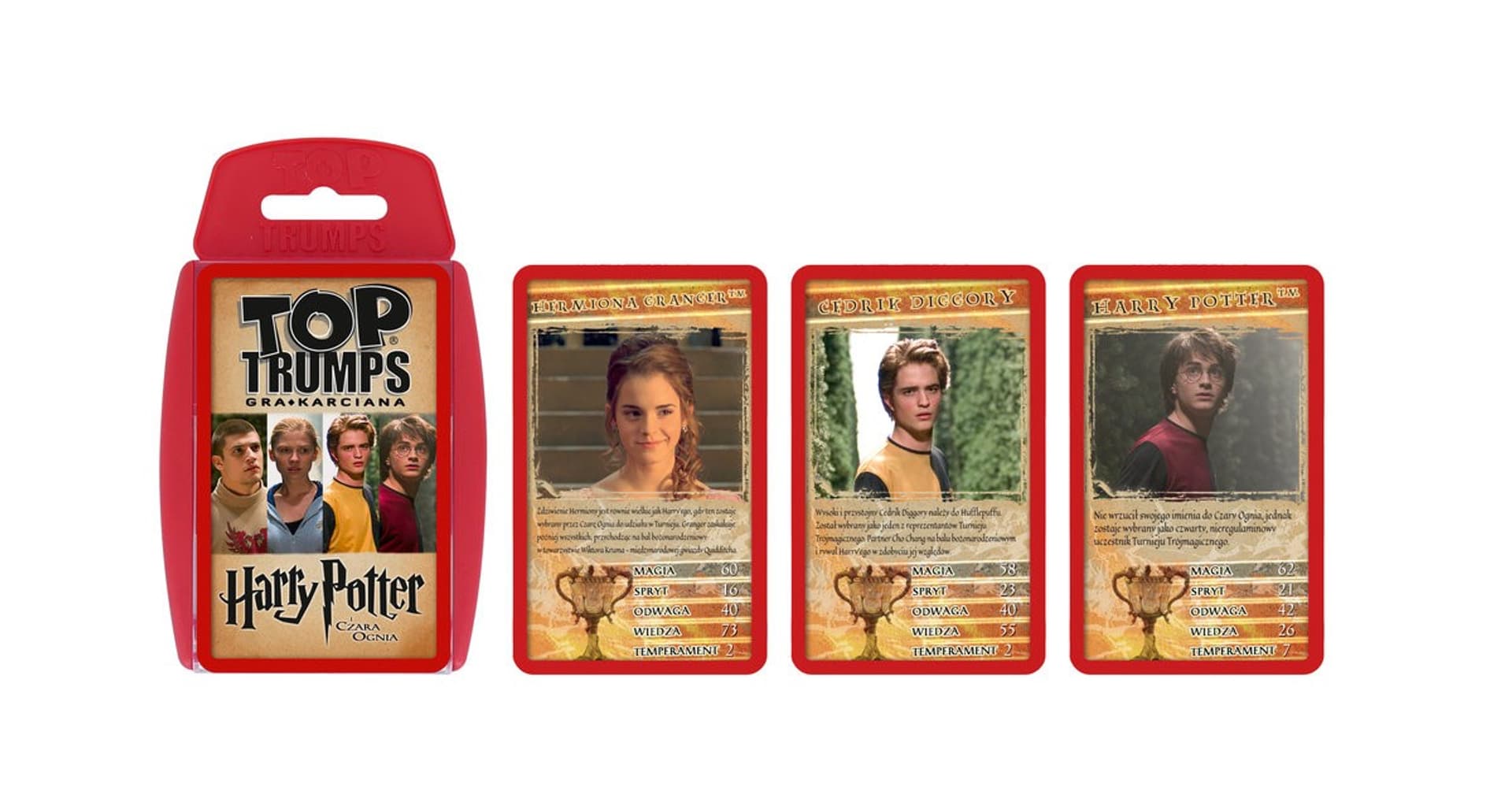 

Gra karciana Top Trumps Harry Potter i Czara Ognia