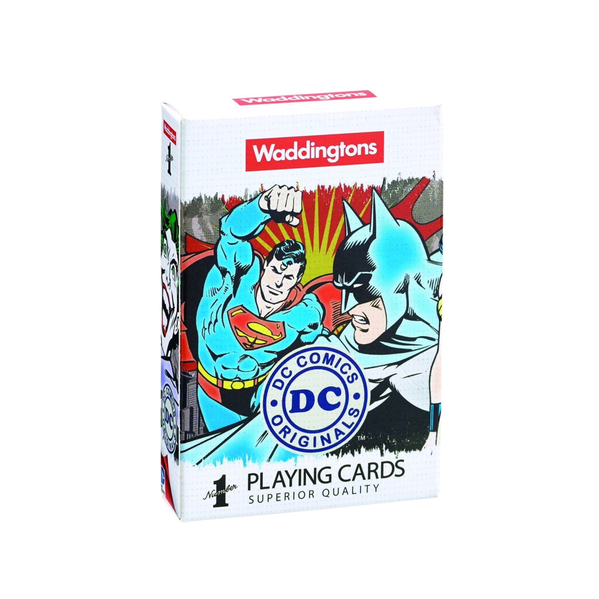 

TALIA KART DO GRY KLASYCZNE DC COMICS WYPRODUKOWANE W POLSCE