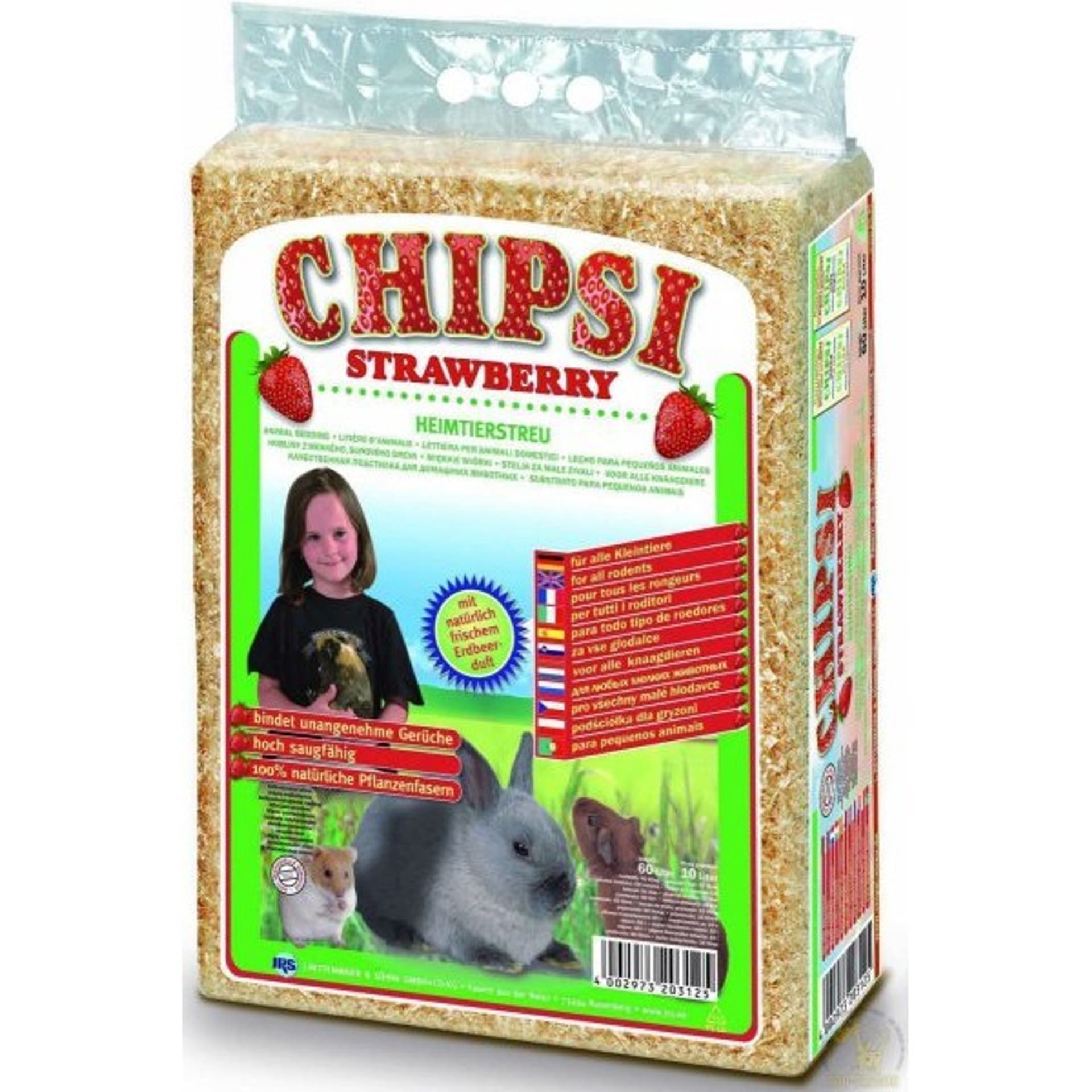 

CHIPSI Strawberry 60l 3,2kg