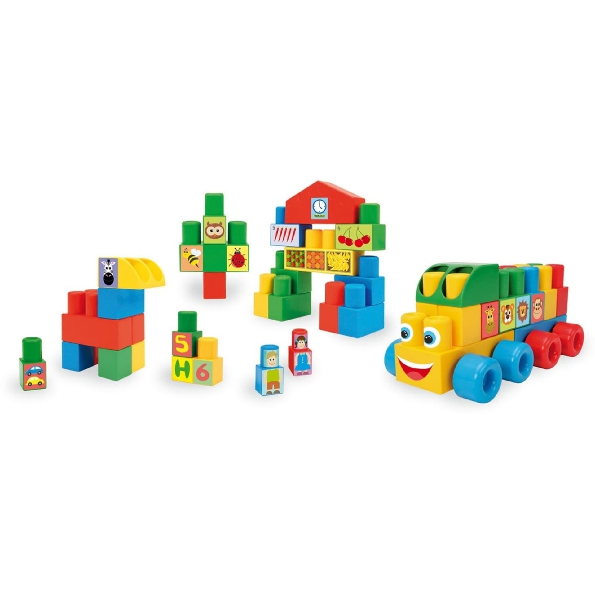 

Klocki Middle Blocks 140 elementów Super big