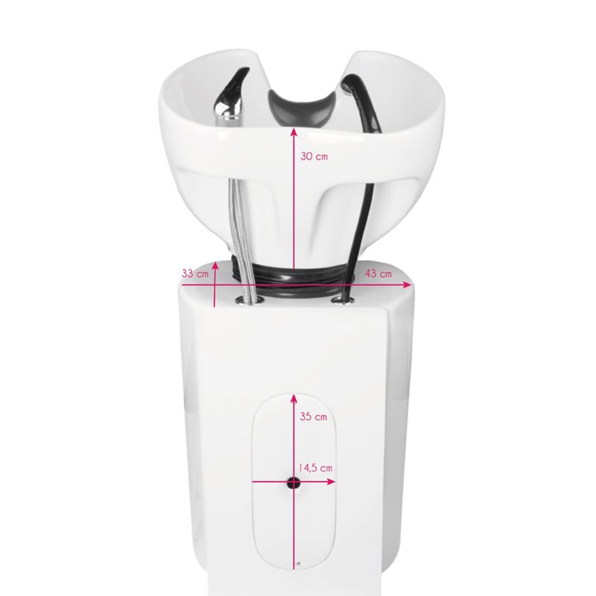 

Hair System myjnia fryzjerska BER 8183 czarna