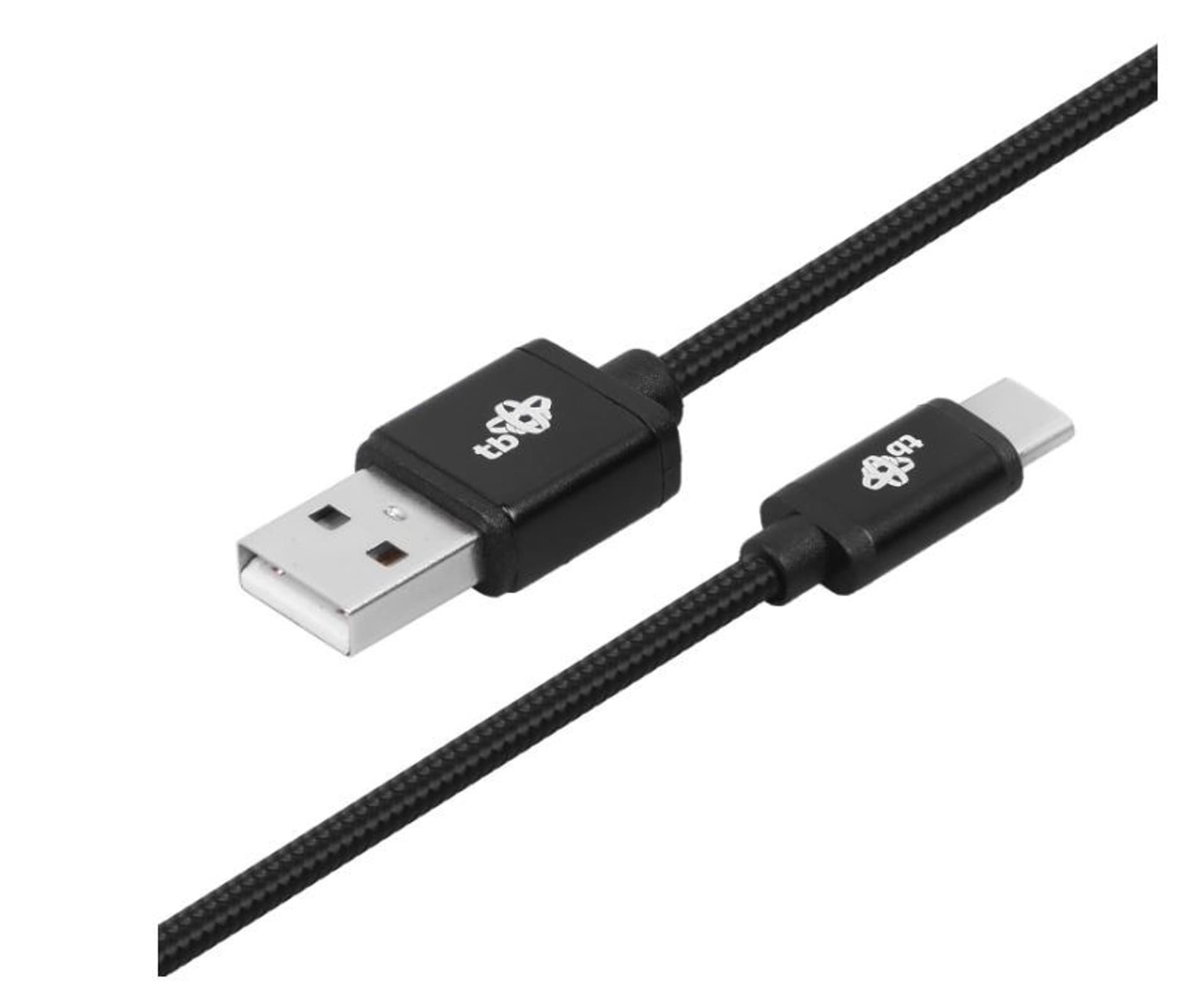 

Kabel USB-USB C 2 m czarny sznurek