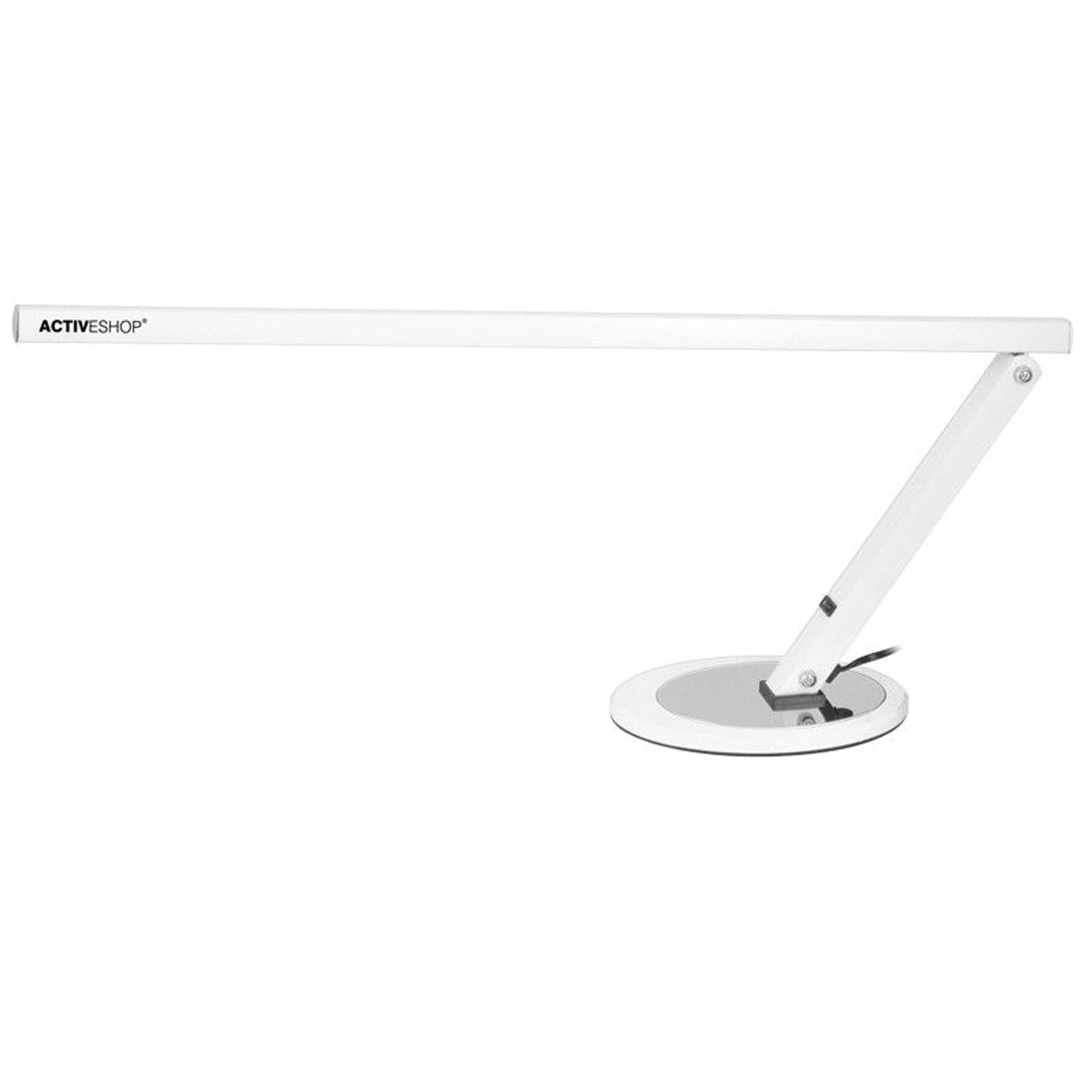 

Lampa na biurko Slim led biała