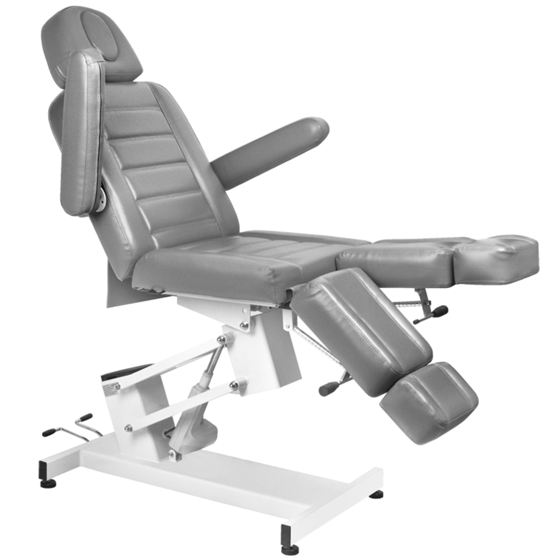 

Fotel kosmetyczny elektr. Azzurro 706 pedi 1 siln. szary
