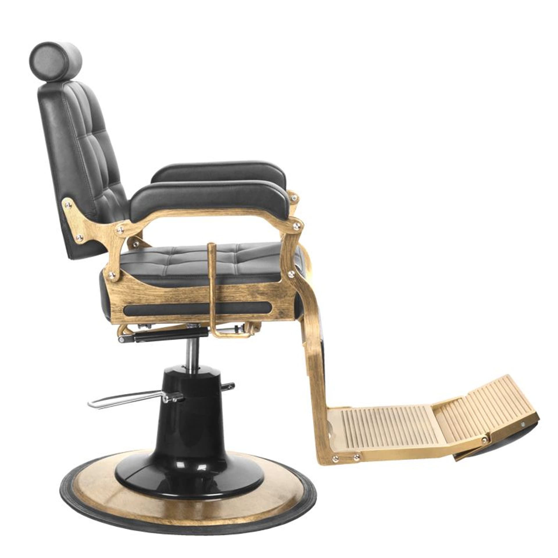 

Gabbiano fotel barberski Boss czarny