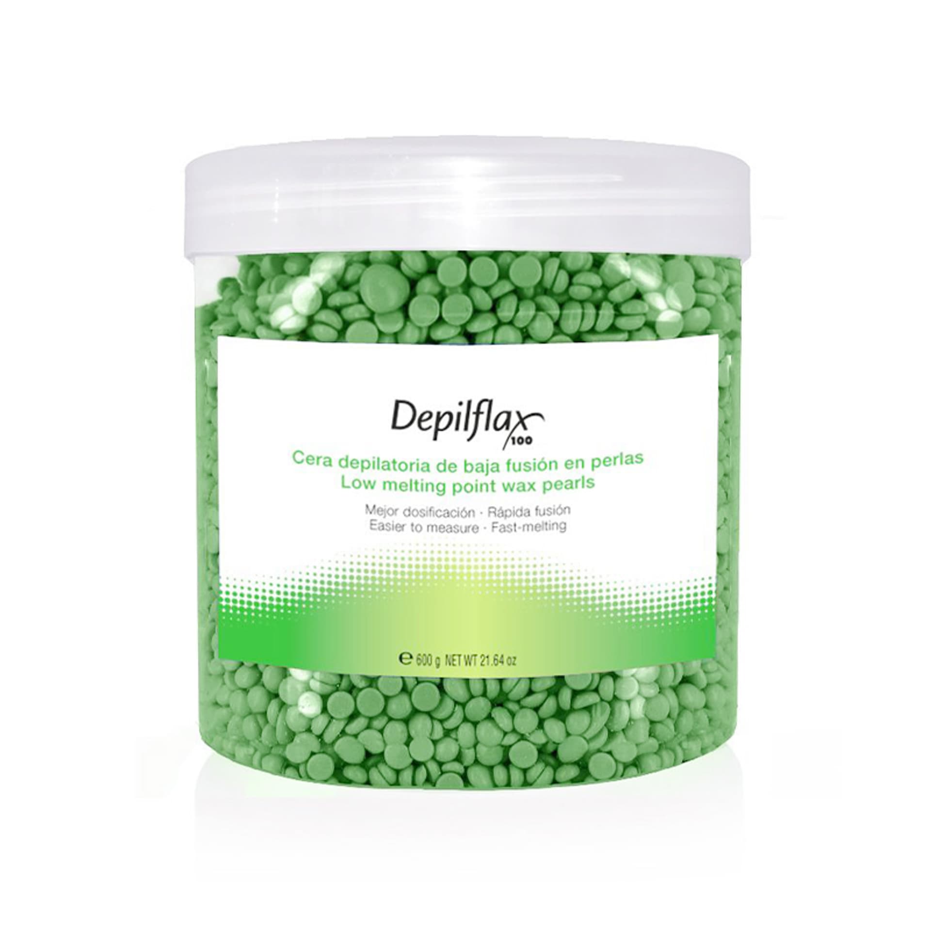 

DEPILFLAX WOSK TWARDY BEZPASKOWY DO DEPILACJI PEREŁKA 600G VEGE