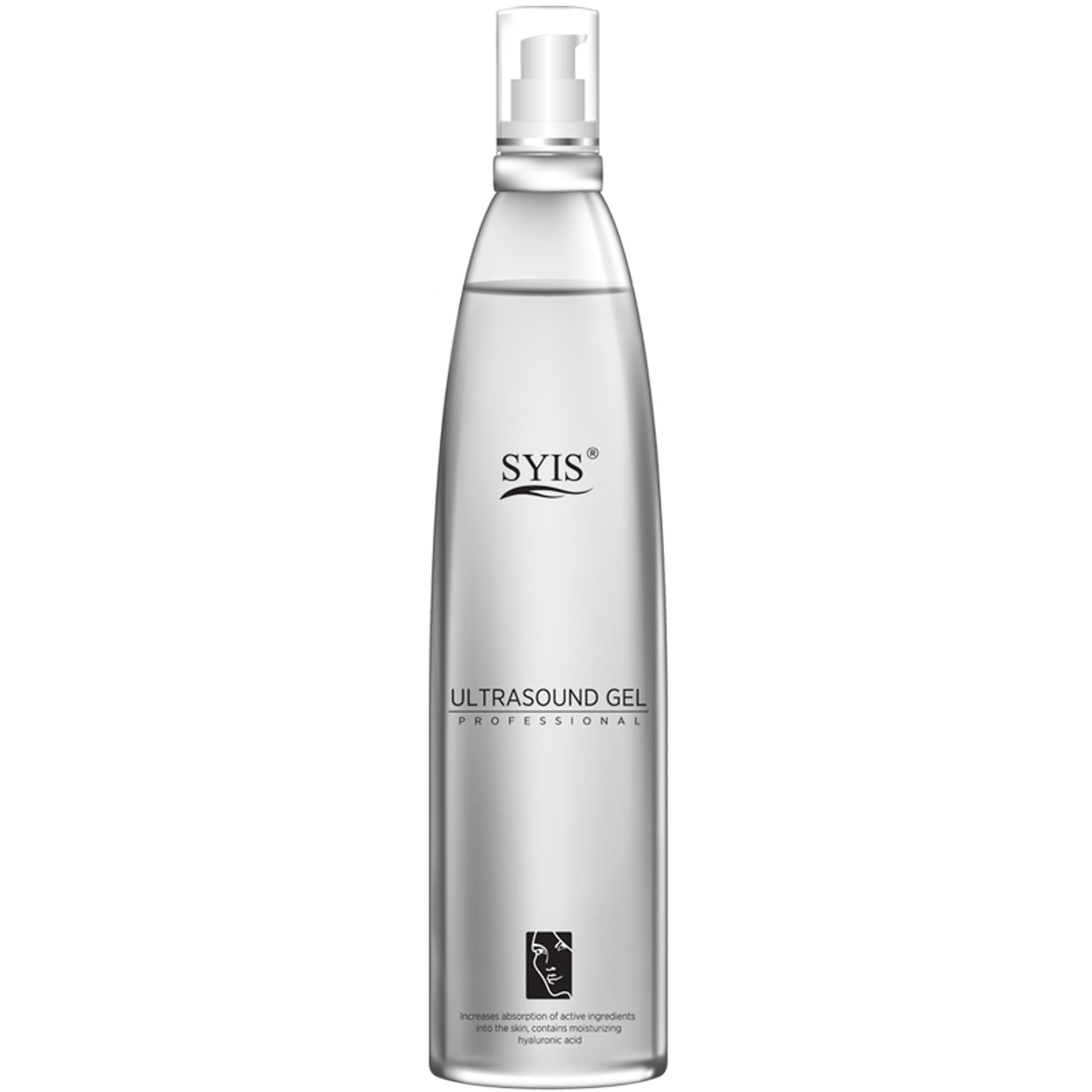 

Syis nawilżający żel do zabiegów z ultradźwiękami z kwasem hialuronowym 500 ml