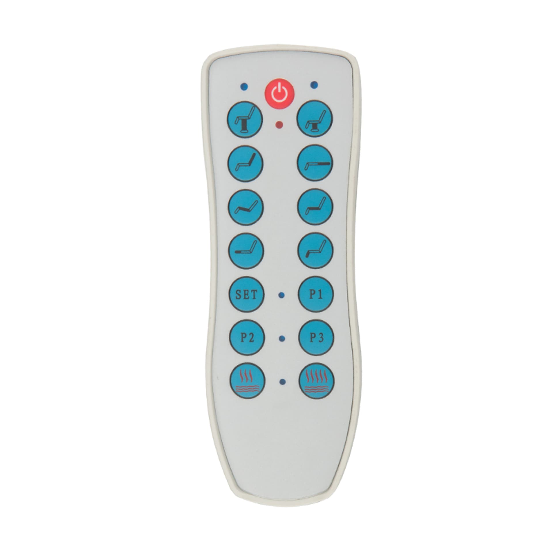 

Fotel kosmetyczny elektr. Azzurro 708A 4 siln. biały podgrzewany