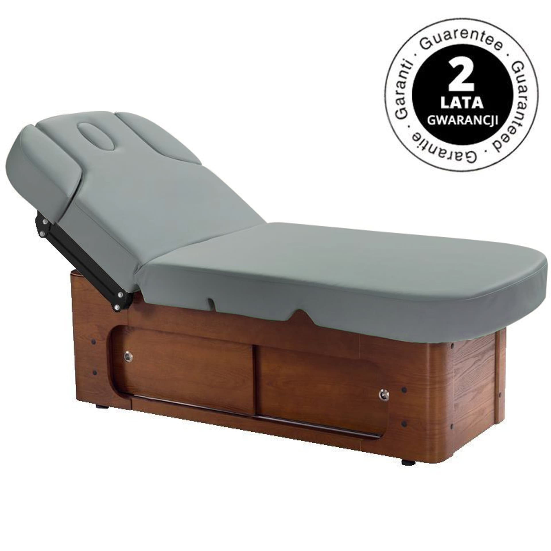 

Spa leżanka kosmetyczna Azzurro wood 361A 4 siln. podgrzewana