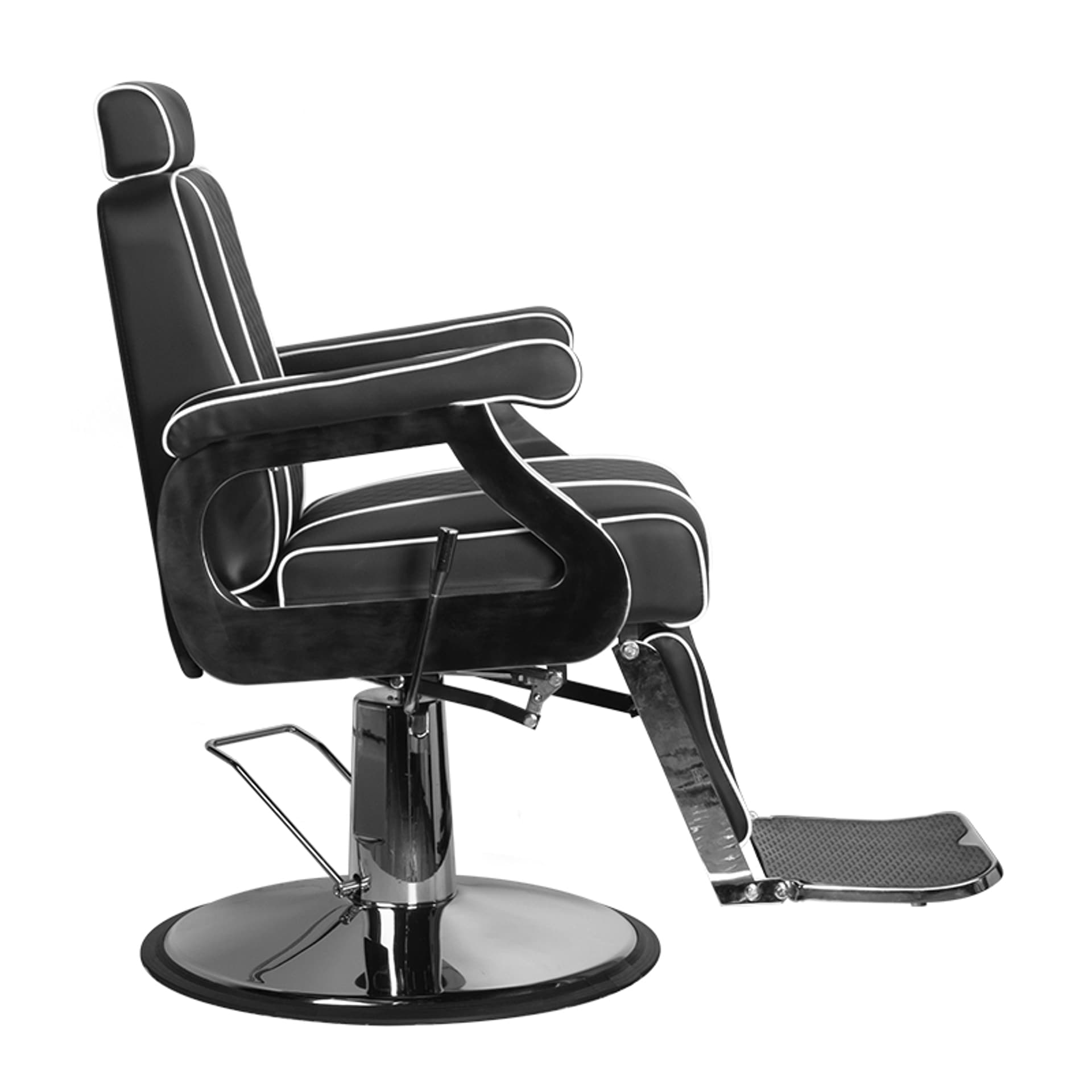 

Gabbiano fotel barberski Paulo czarny