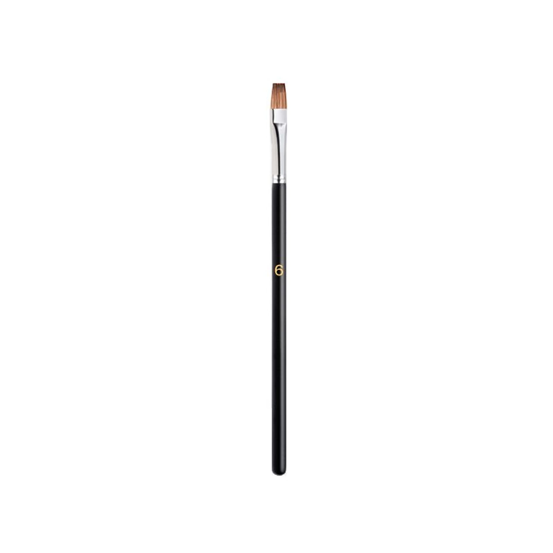 

Pędzel 6 mm do żelu czarny naturalny włos