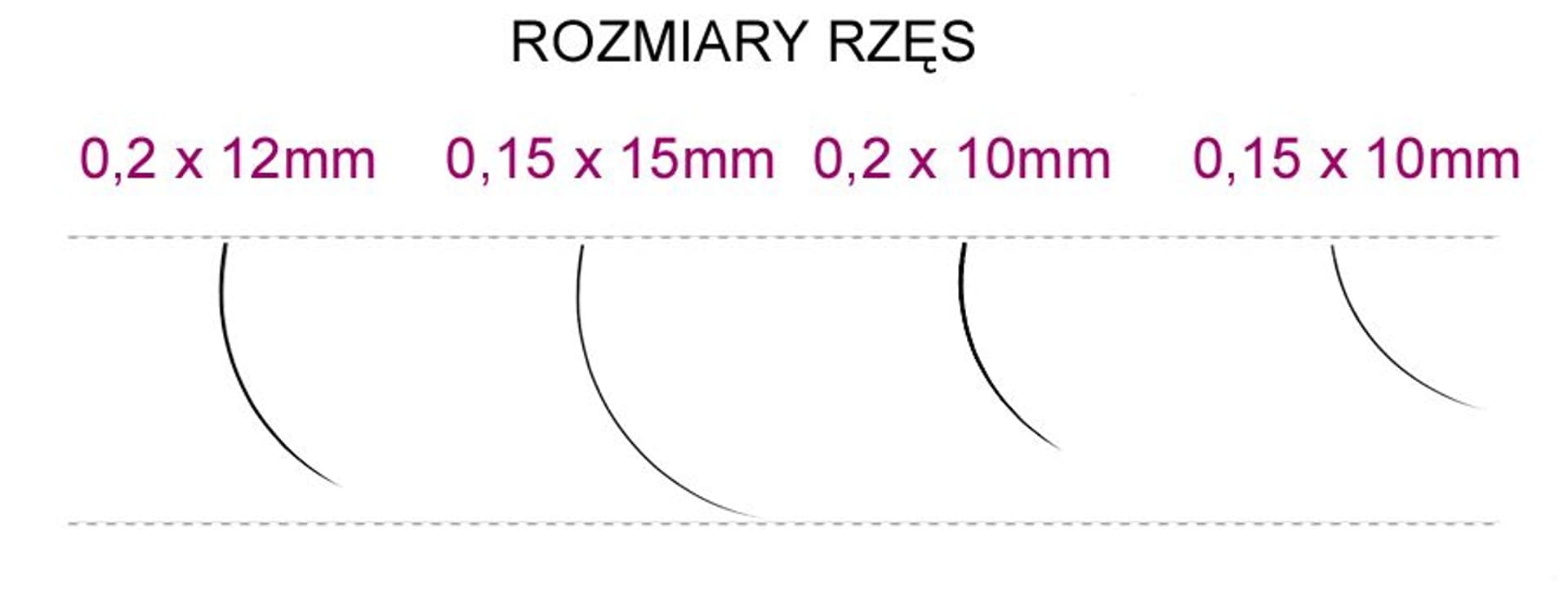 

Syis - rzęsy J 0,20 x 12 mm 0,25 g