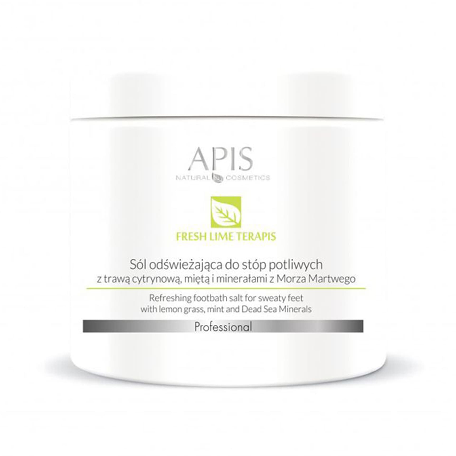 

Apis fresh lime terapis sól do stóp potliwych z trawą cytrynową 650 g