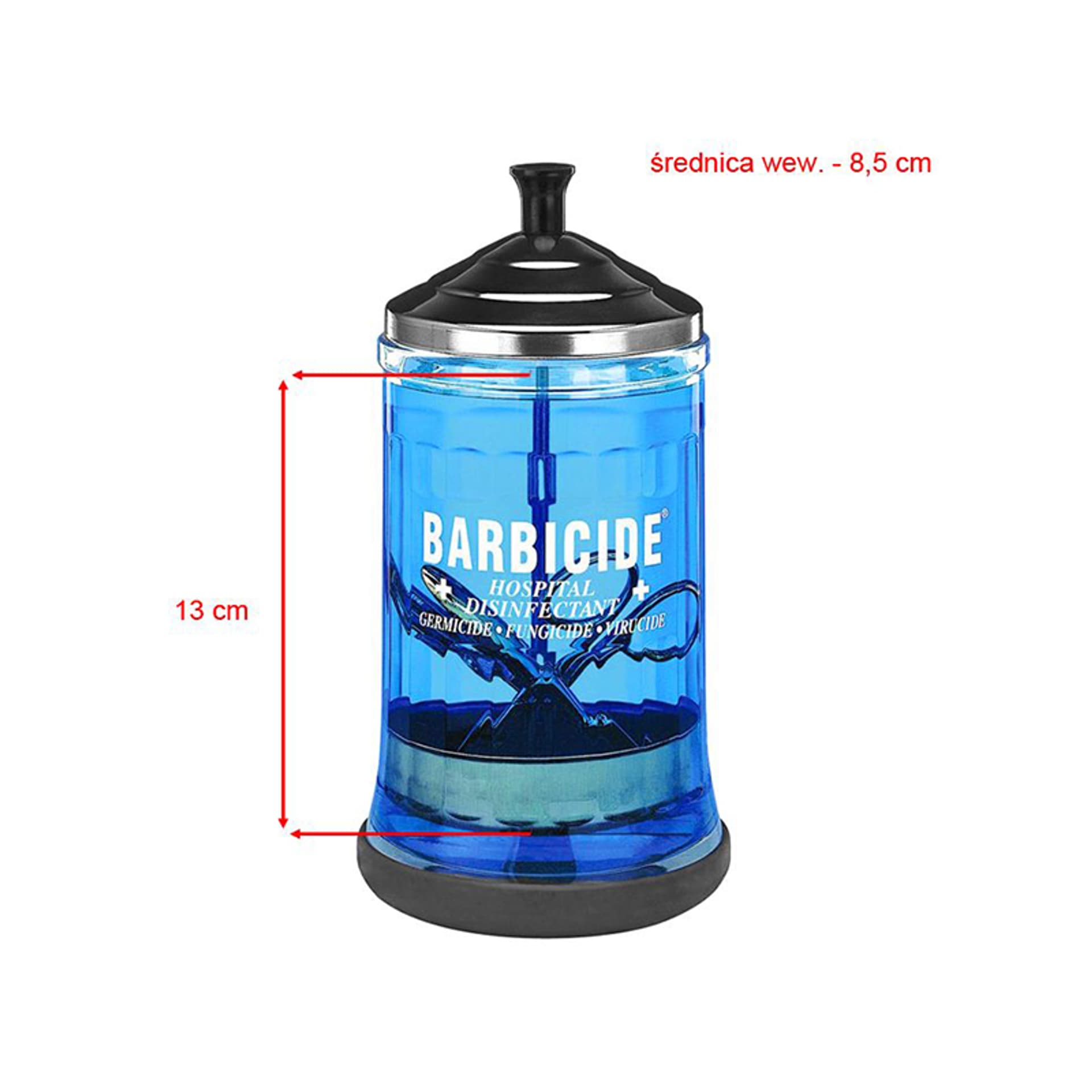 

Barbicide pojemnik szklany do dezynfekcji 750 ml