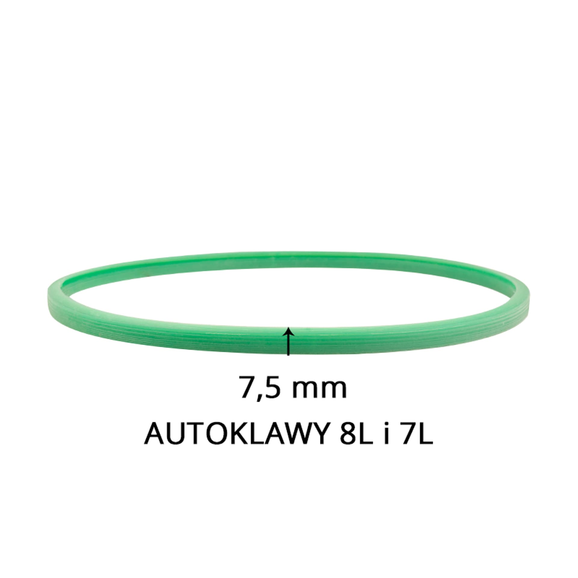 

Woson uszczelka silikonowa do autoklawów 7 L i 8 L zielona 7,5 mm