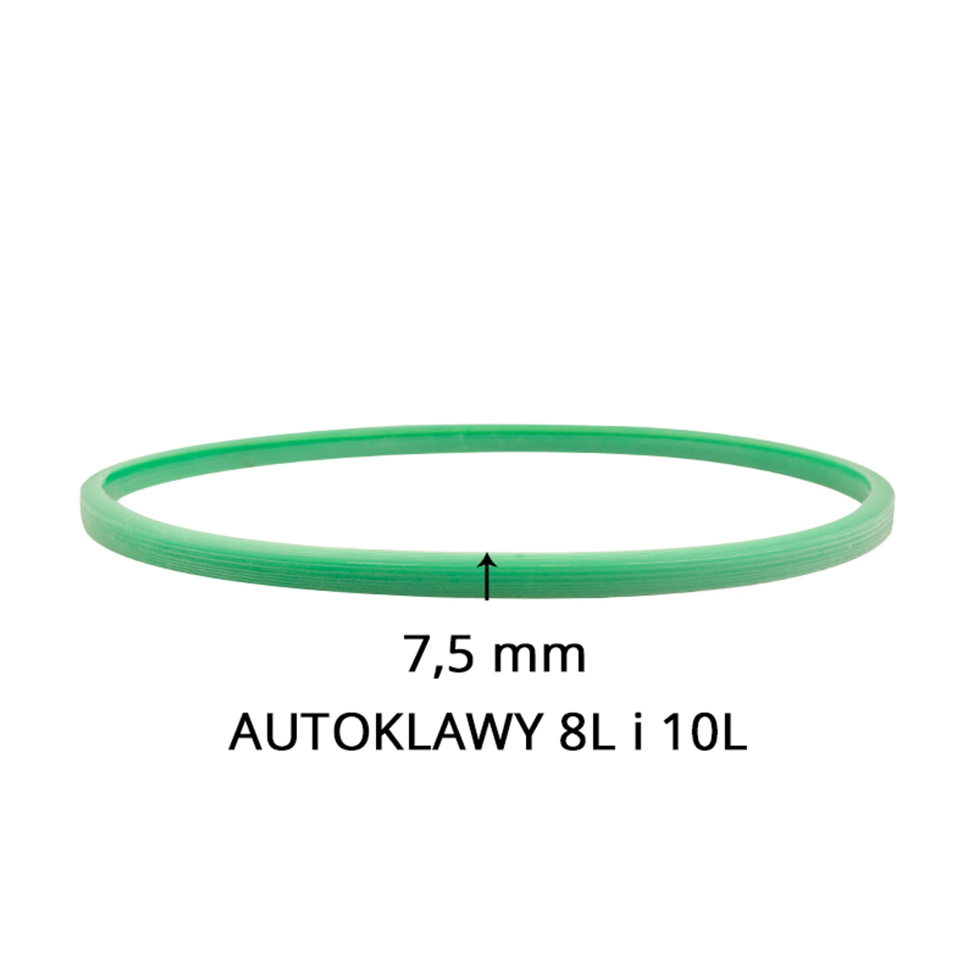 

Woson uszczelka silikonowa do autoklawów 10 L i 12 L zielona 7,5 mm