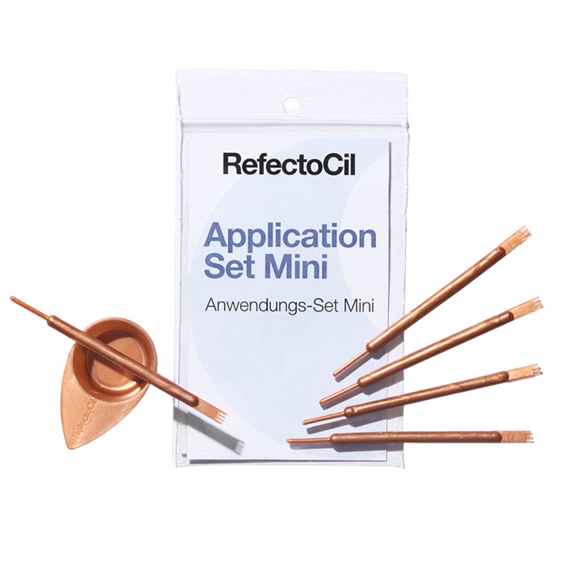 

Refectocil application set mini rose gold