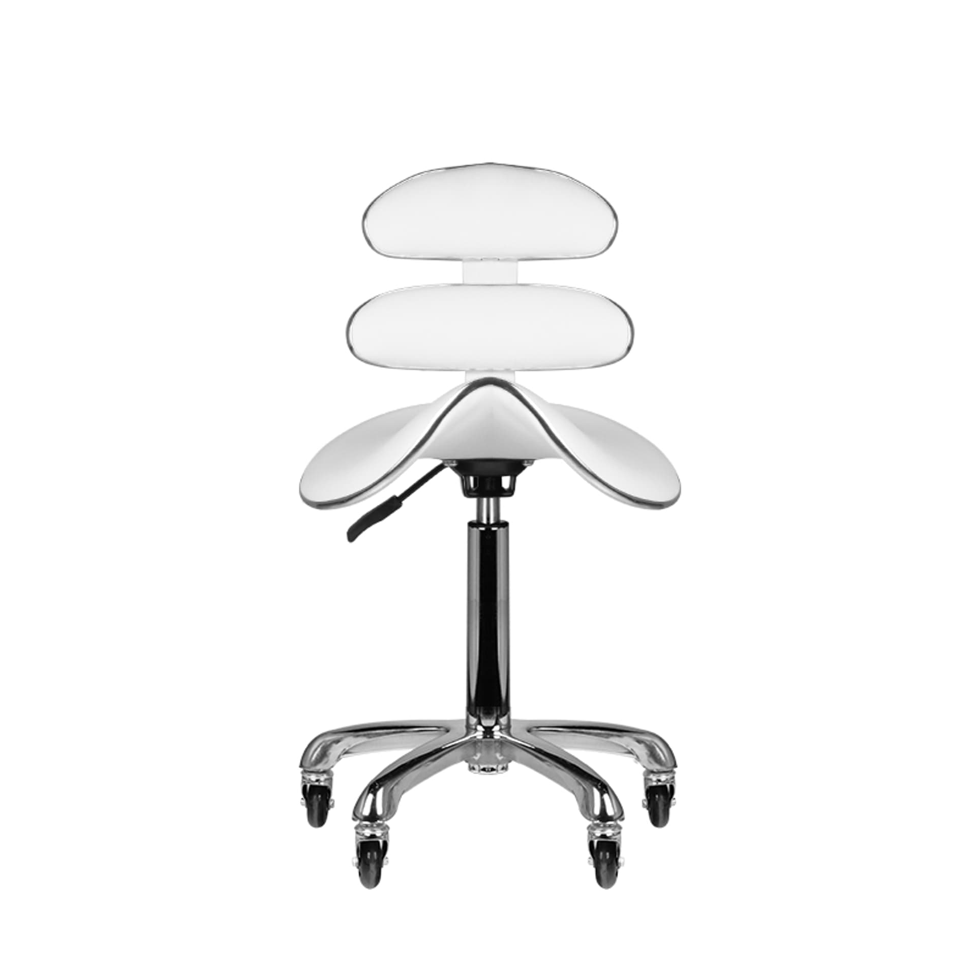 

Taboret kosmetyczny roll speed AM-880 biały