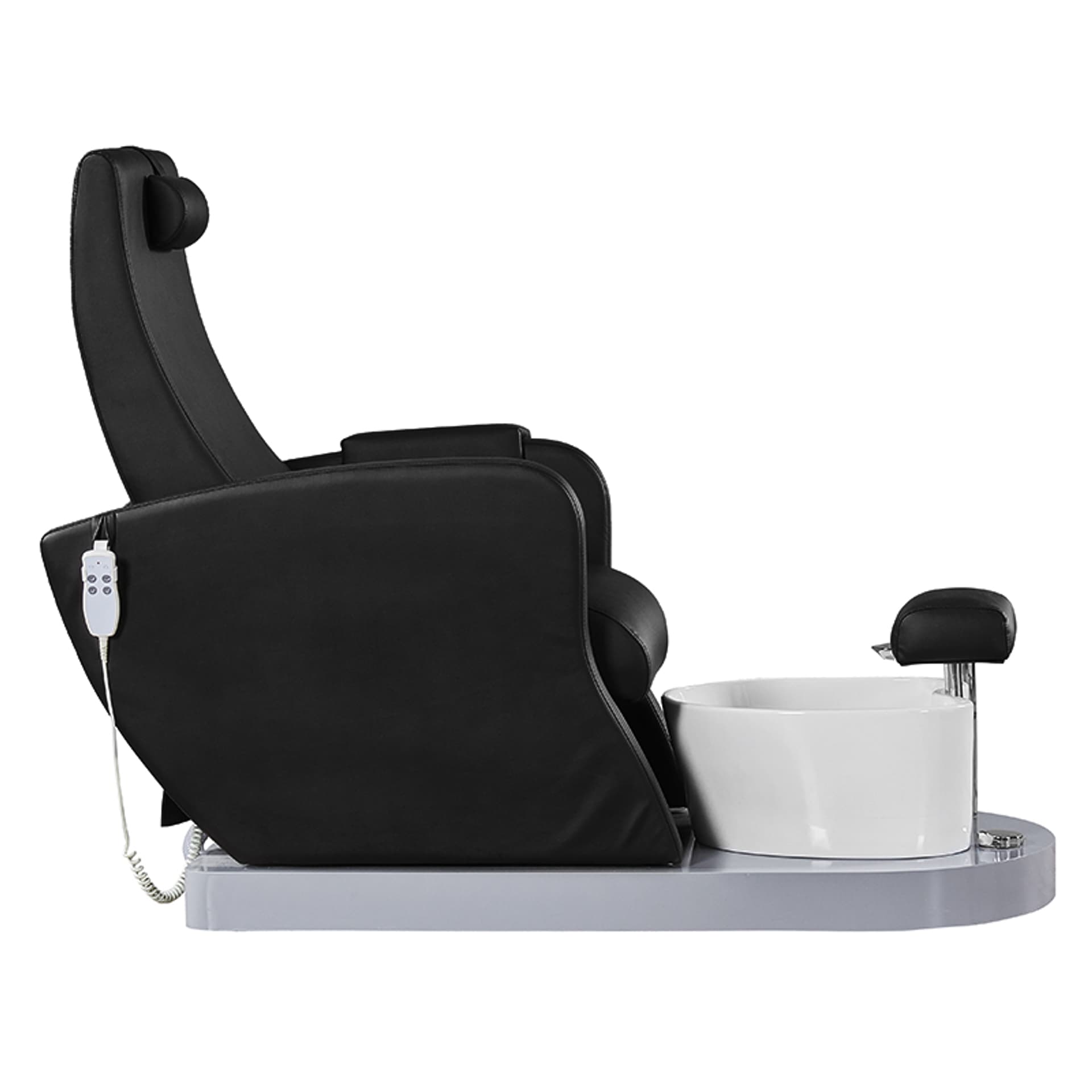 

Fotel spa do pedicure Azzurro 016A czarny z hydromasażem