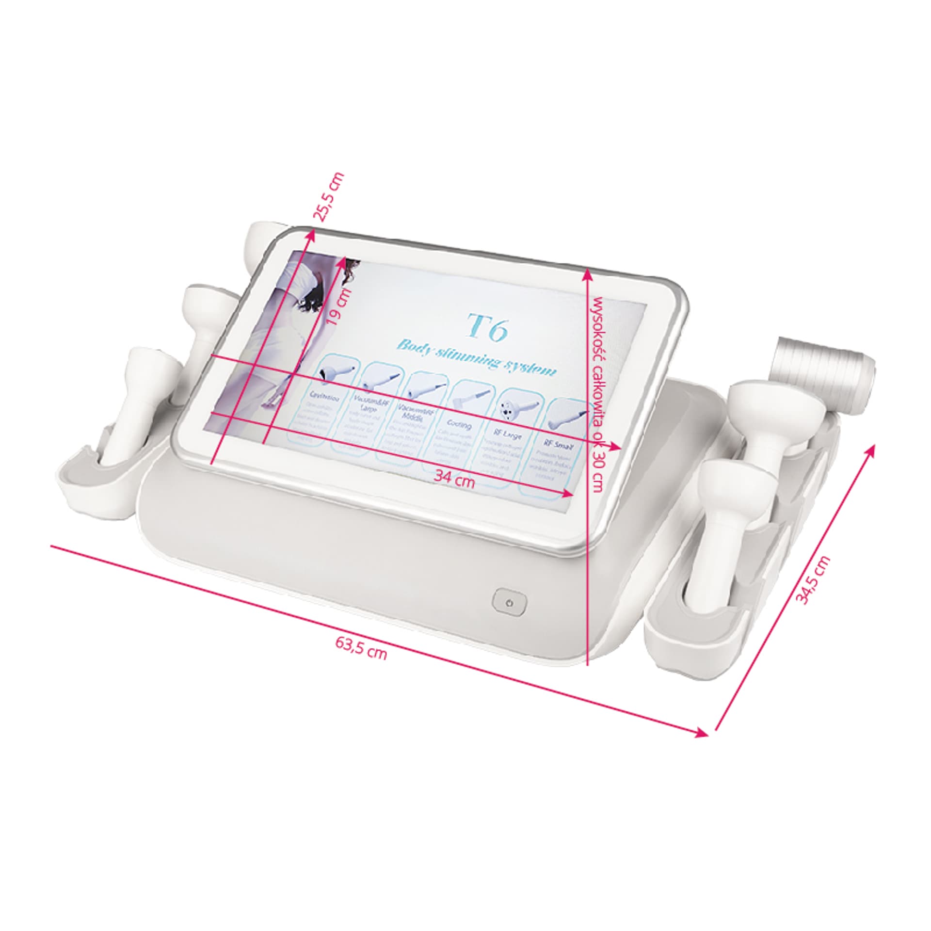 

Urządzenie Elegante platinum T6 body slimming system