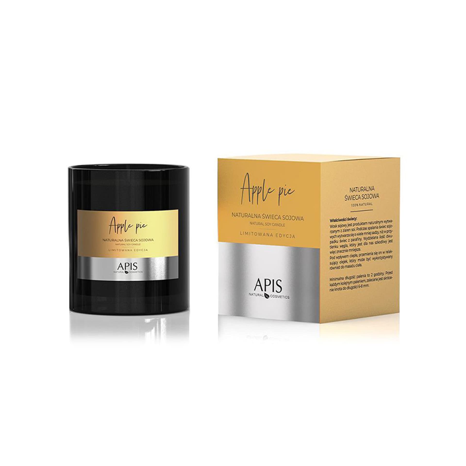 

Apis naturalna świeca sojowa apple pie 220 g