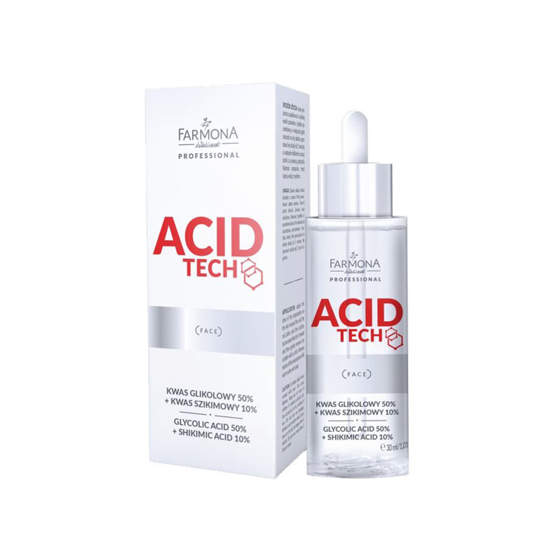 

Farmona acid tech kwas glikolowy 50% + szikimowy 10% 30 ml