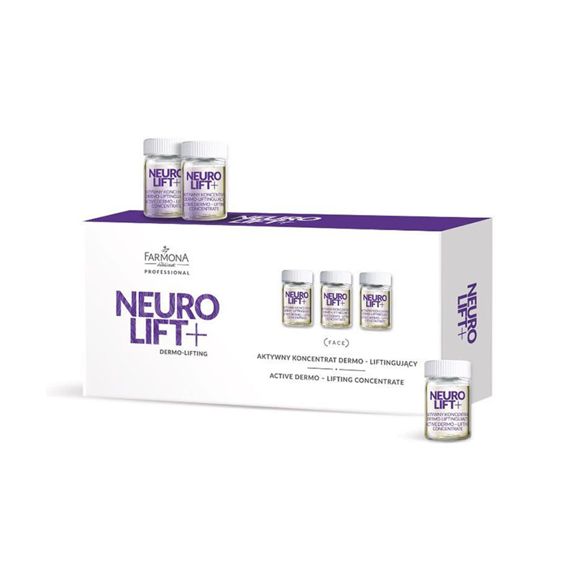 

Farmona neuro lift+ aktywny koncentrat dermo-liftingujący 10 x 5 ml