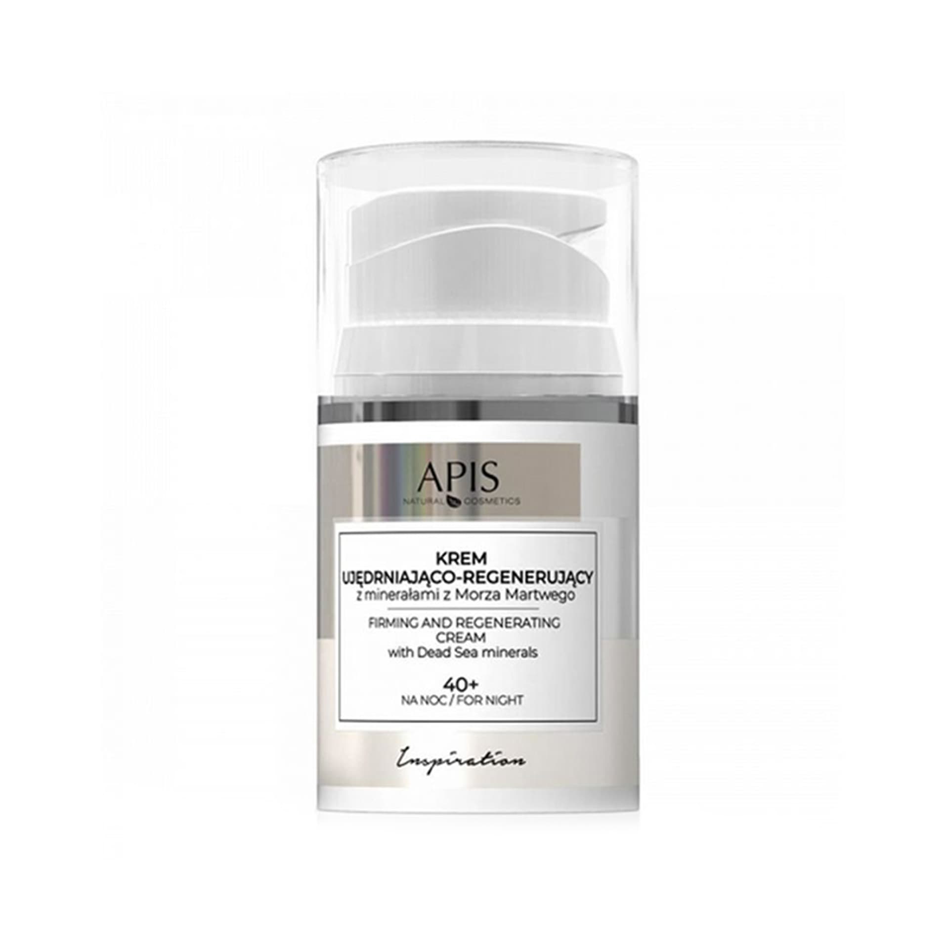 

Apis inspiration, krem do twarzy ujędrniająco-regenerujący na noc 40+, 50 ml