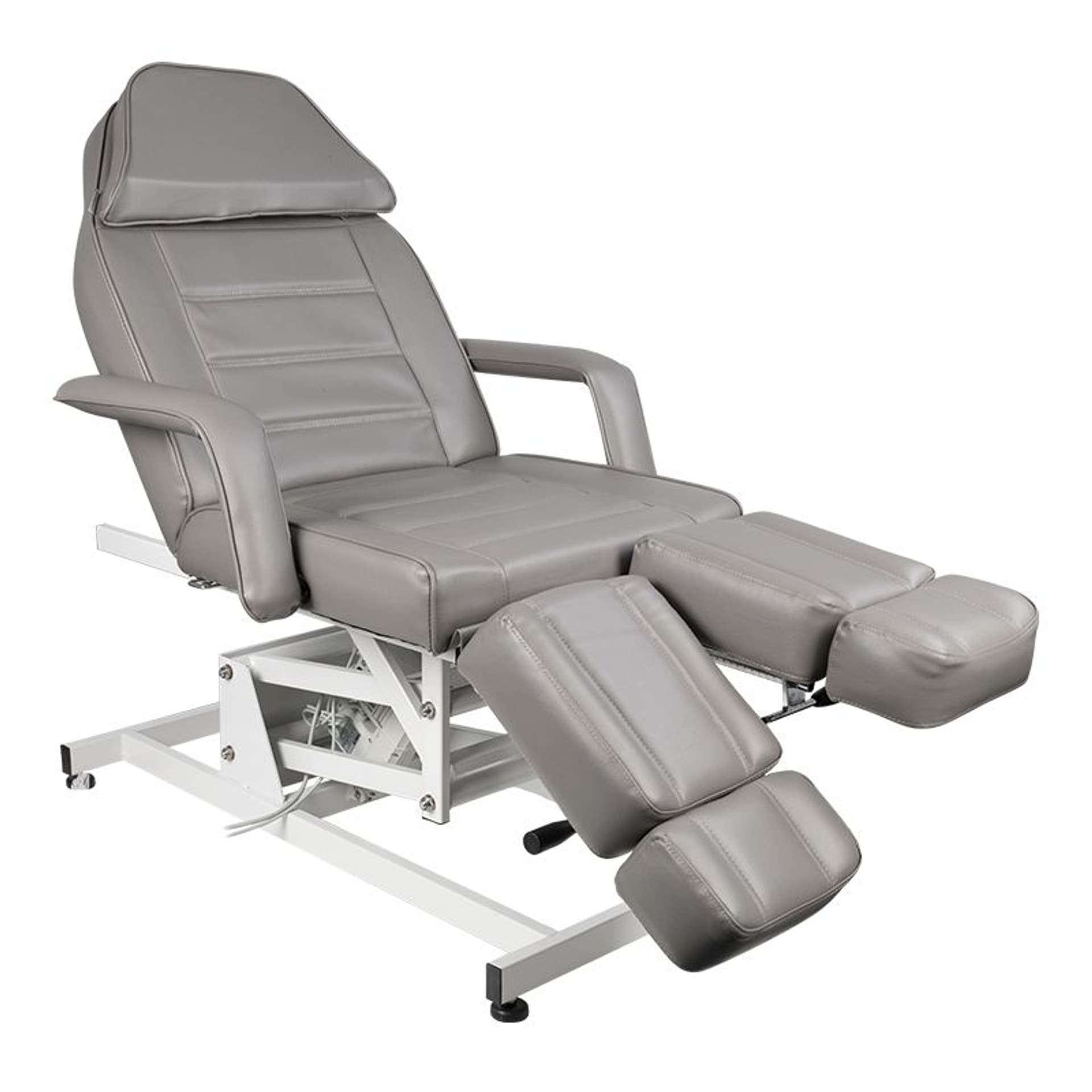 

Fotel kosmetyczny elektr. Azzurro 673AS pedi 1 siln. szary