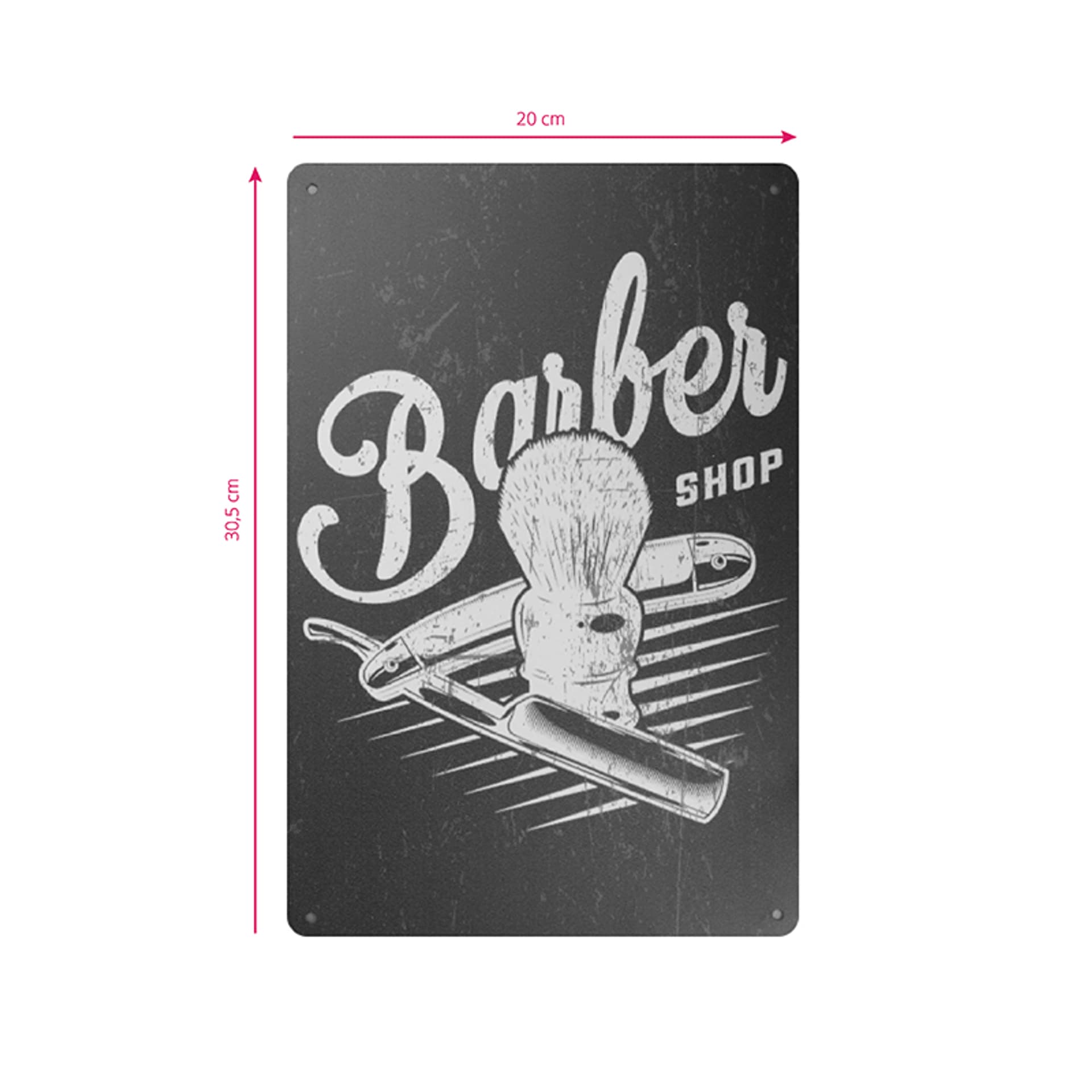 

Tablica ozdobna barber B026