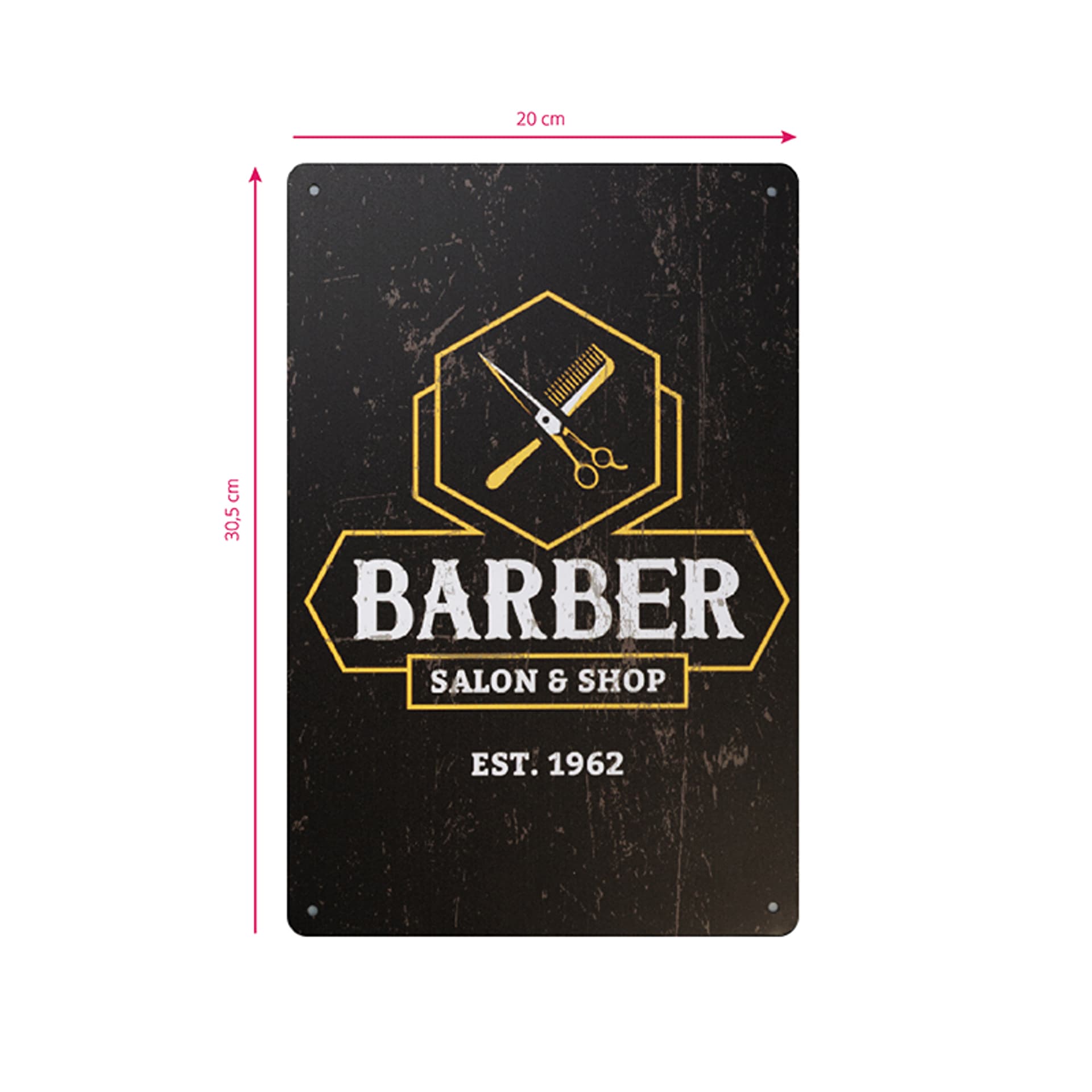 

Tablica ozdobna barber B035