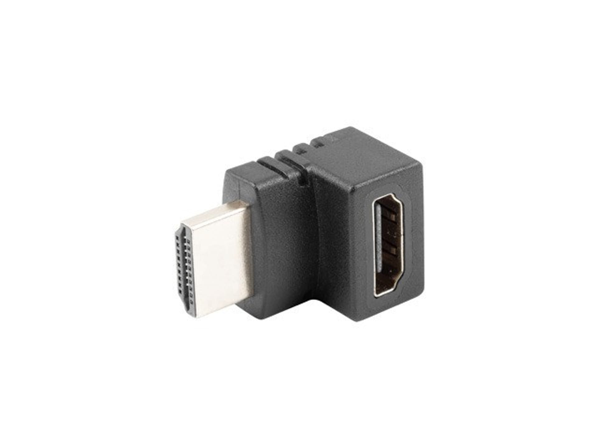 

Adapter HDMI(M) - HDMI(F) Kątowy 90 stopni górny Czarny, F) kątowy 90 stopni górny czarn
