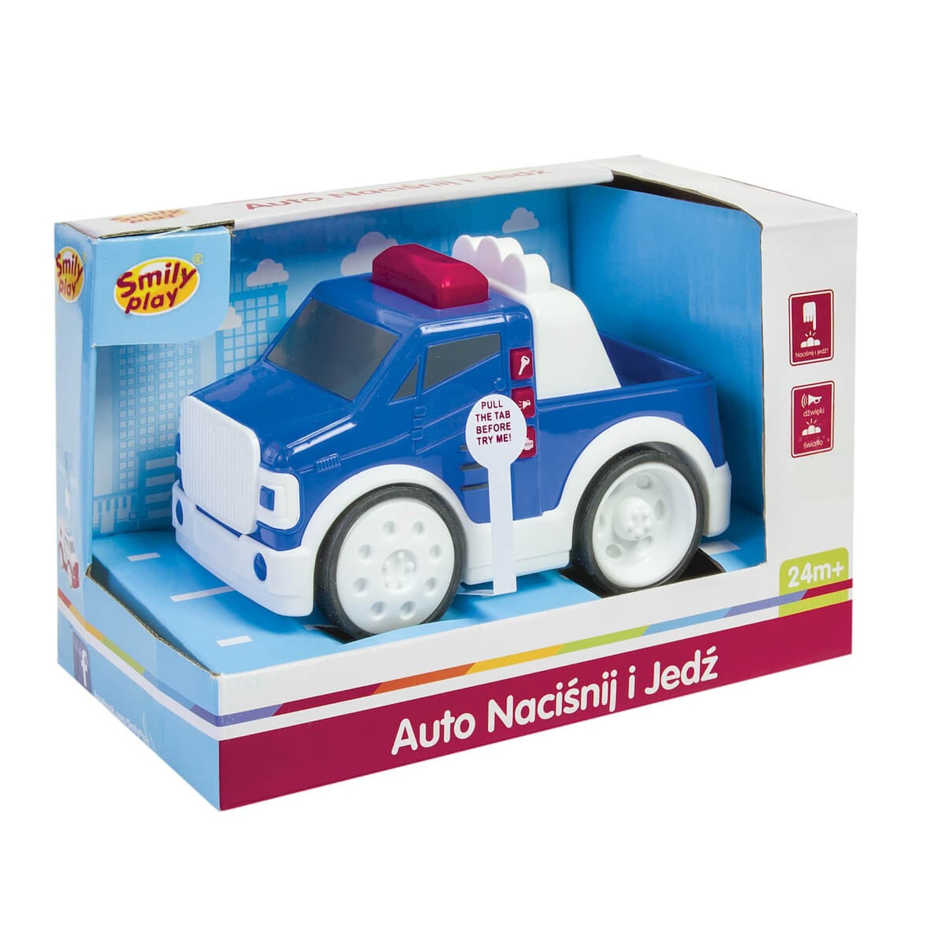 

Auto Naciśnij i jedź Policja