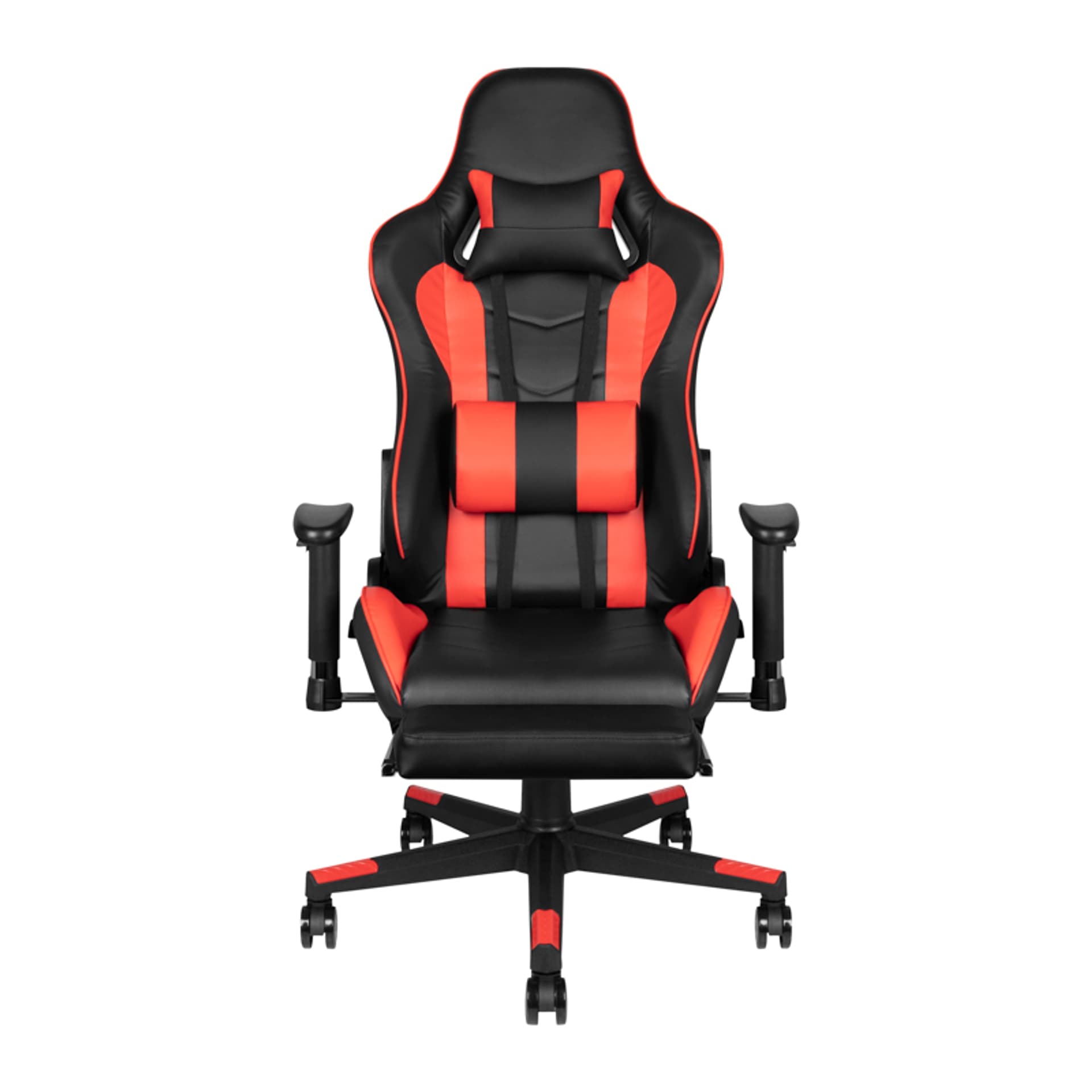 

Fotel gamingowy Premium 557 z podnóżkiem czerwony