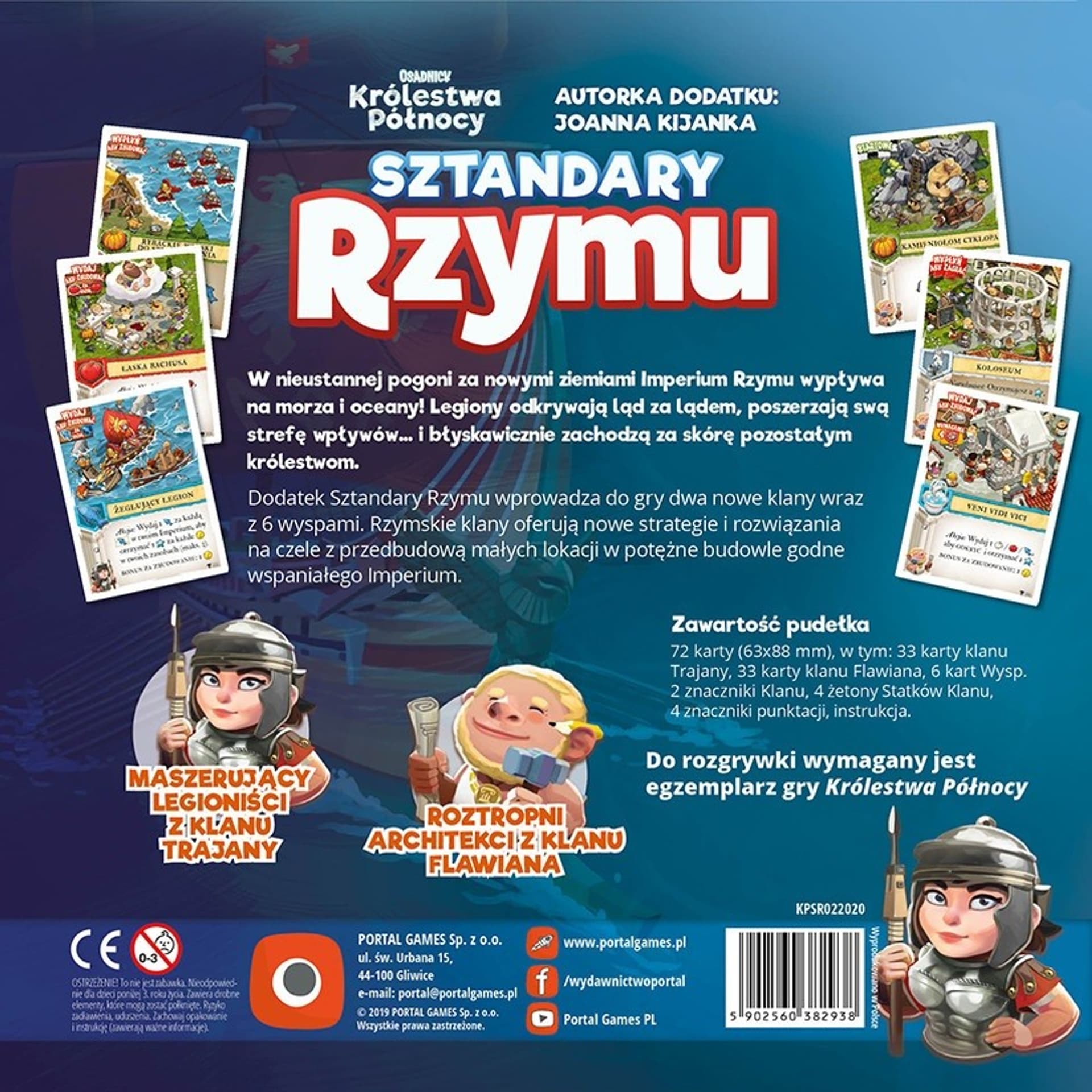 

GRA OSADNICY: KRÓLESTWA PÓŁNOCY: SZTANDARY RZYMU - dodatek PORTAL