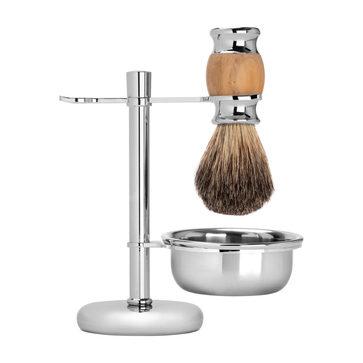 

Barberski zestaw do golenia taras H-07 chrom