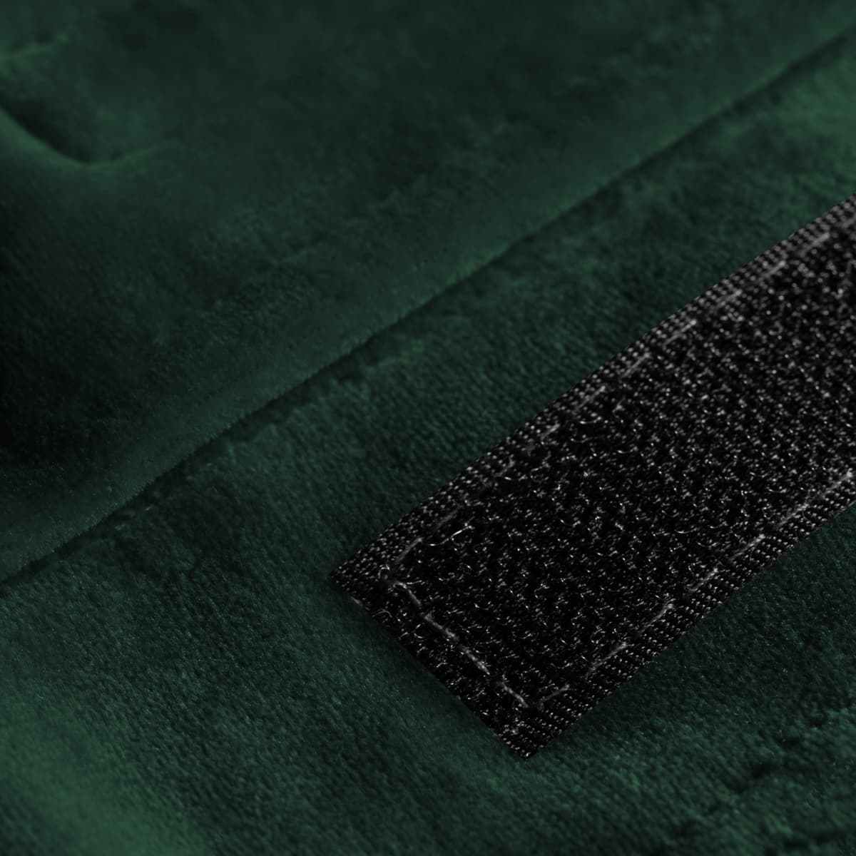 

Opaska kosmetyczna welur butelkowa zieleń