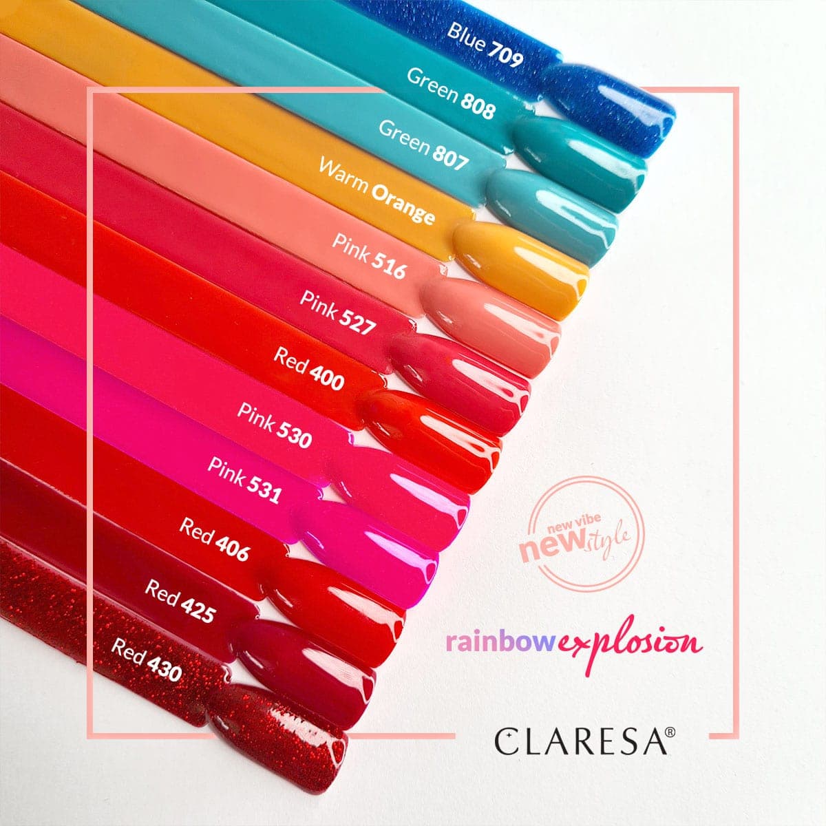 

CLARESA Lakier hybrydowy PINK 527 -5g