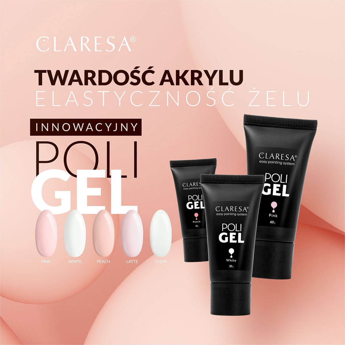 

CLARESA POLI GEL CLEAR 30 g
