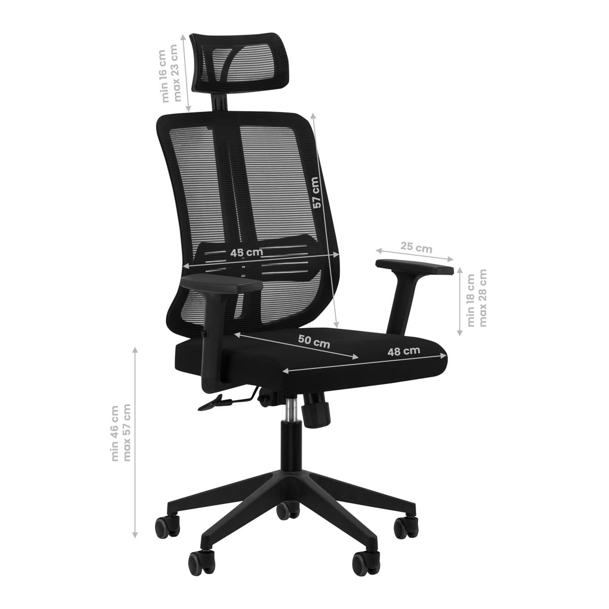 

Fotel biurowy QS-16A czarny
